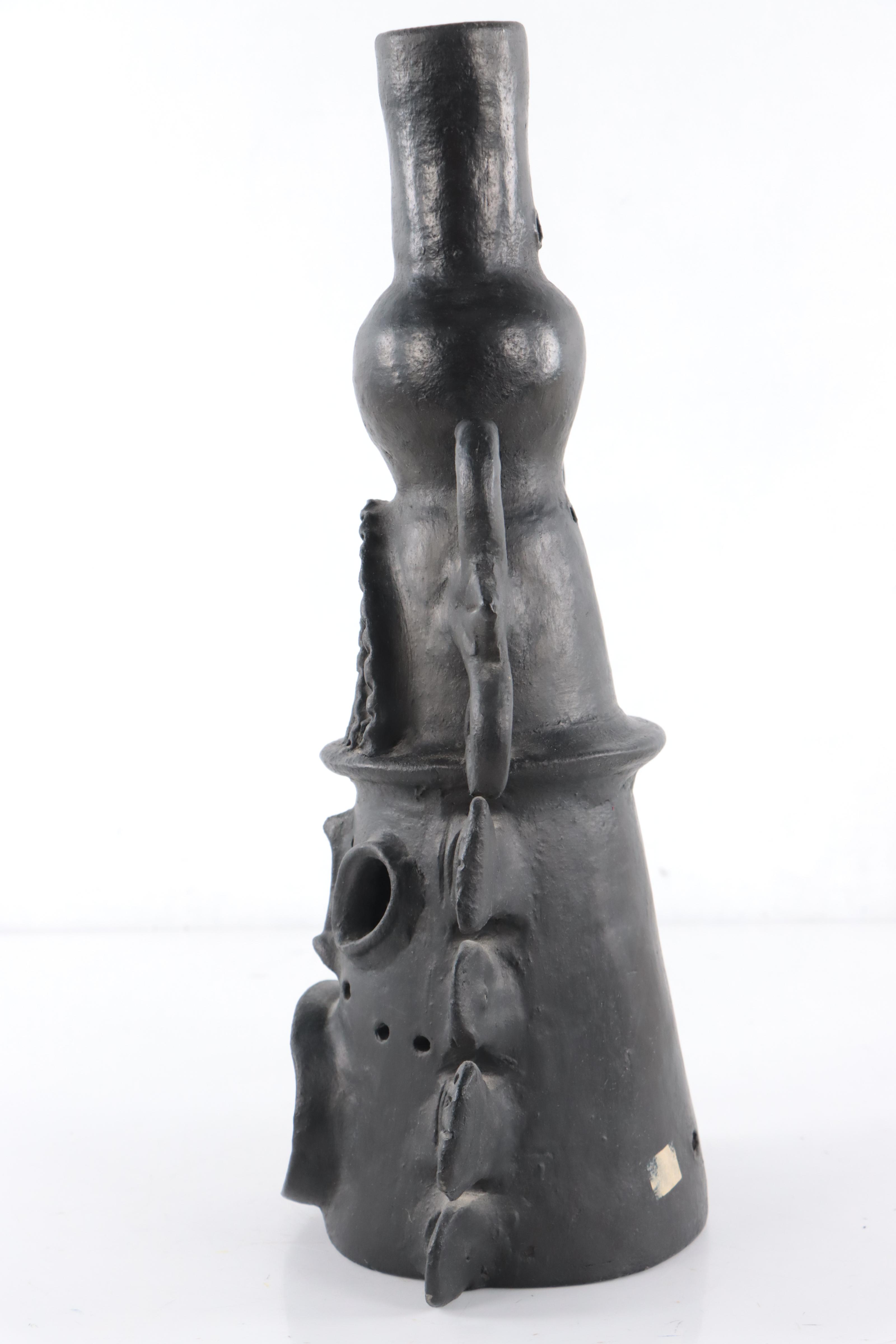 Pre-Columbian Style Ceramic Head