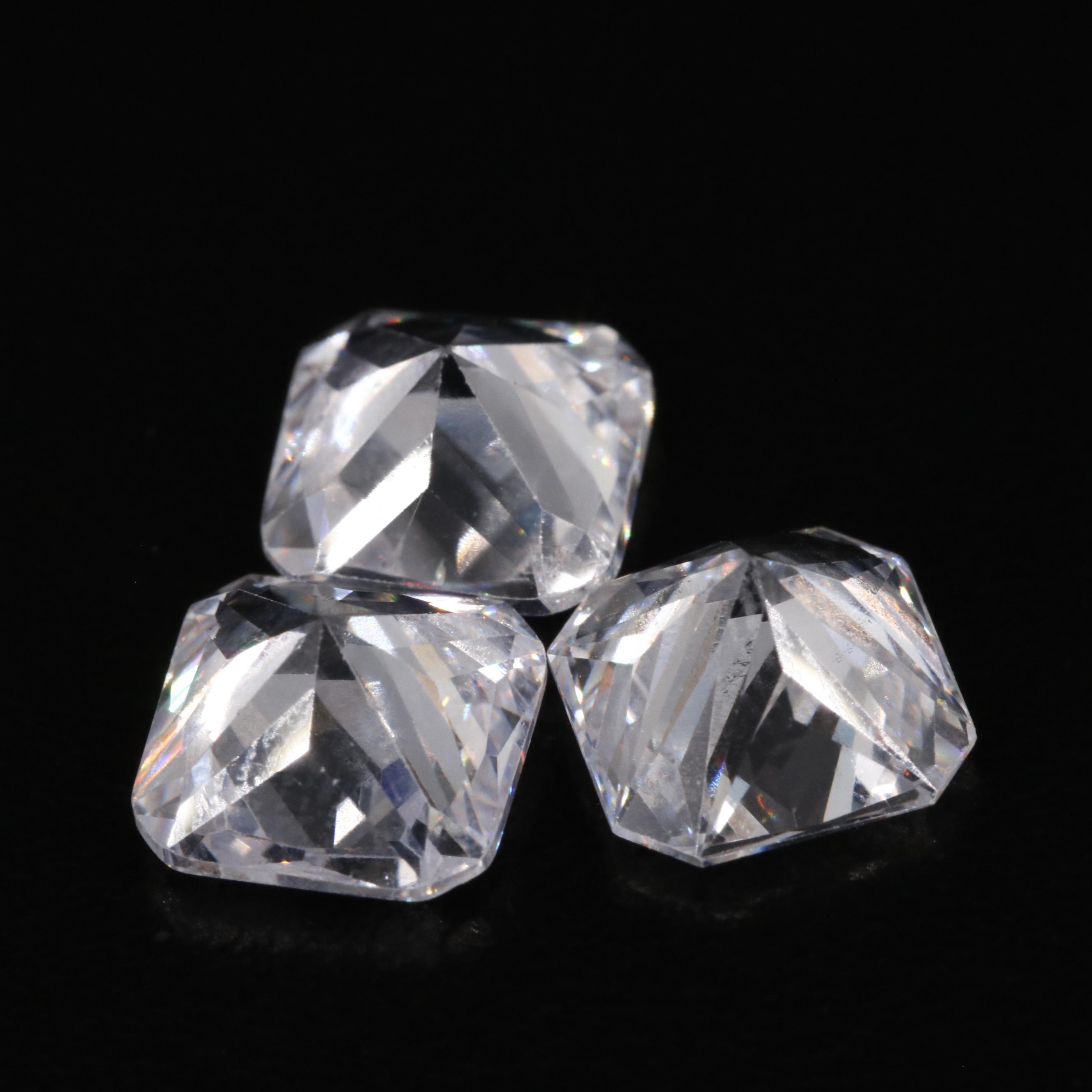 Loose 12.25 CTW Cubic Zirconia Lot
