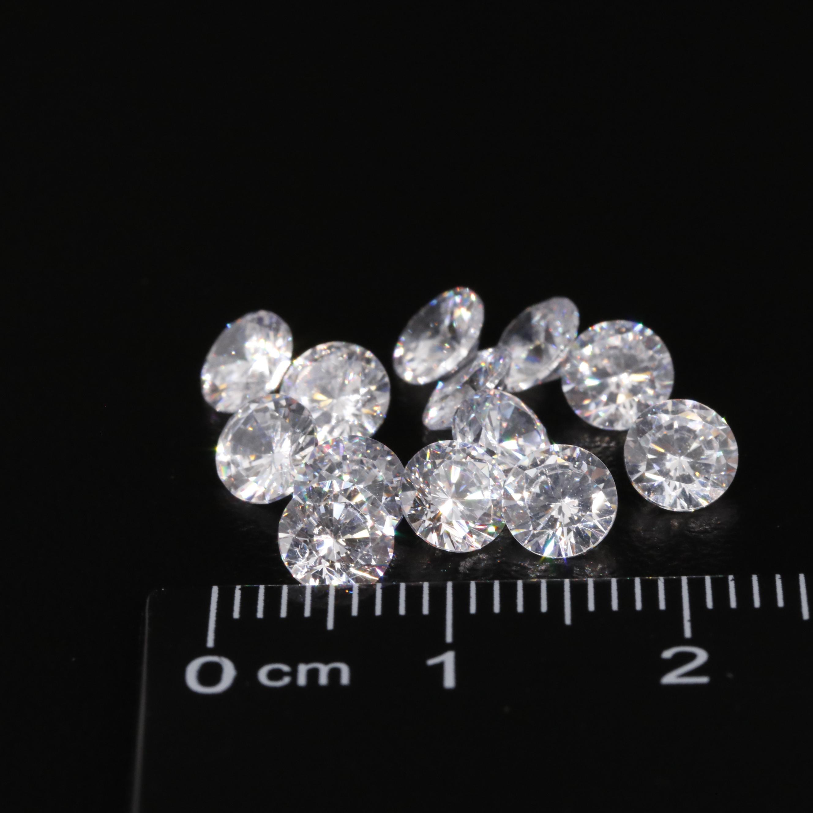 Loose 10.92 CTW Cubic Zirconia Lot