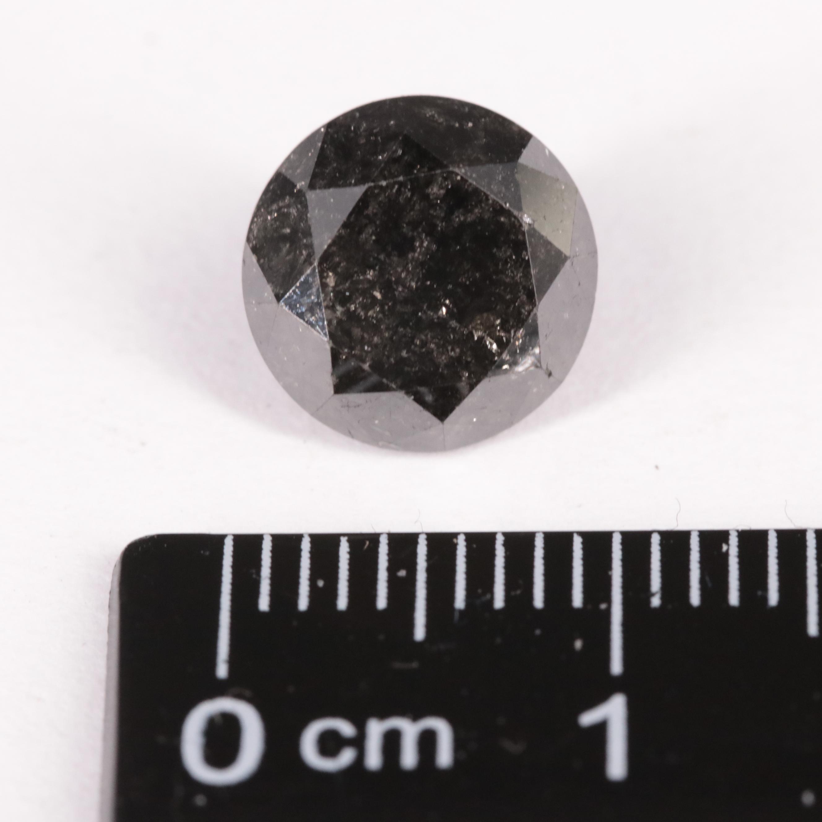 Loose 4.15 CT Black Diamond