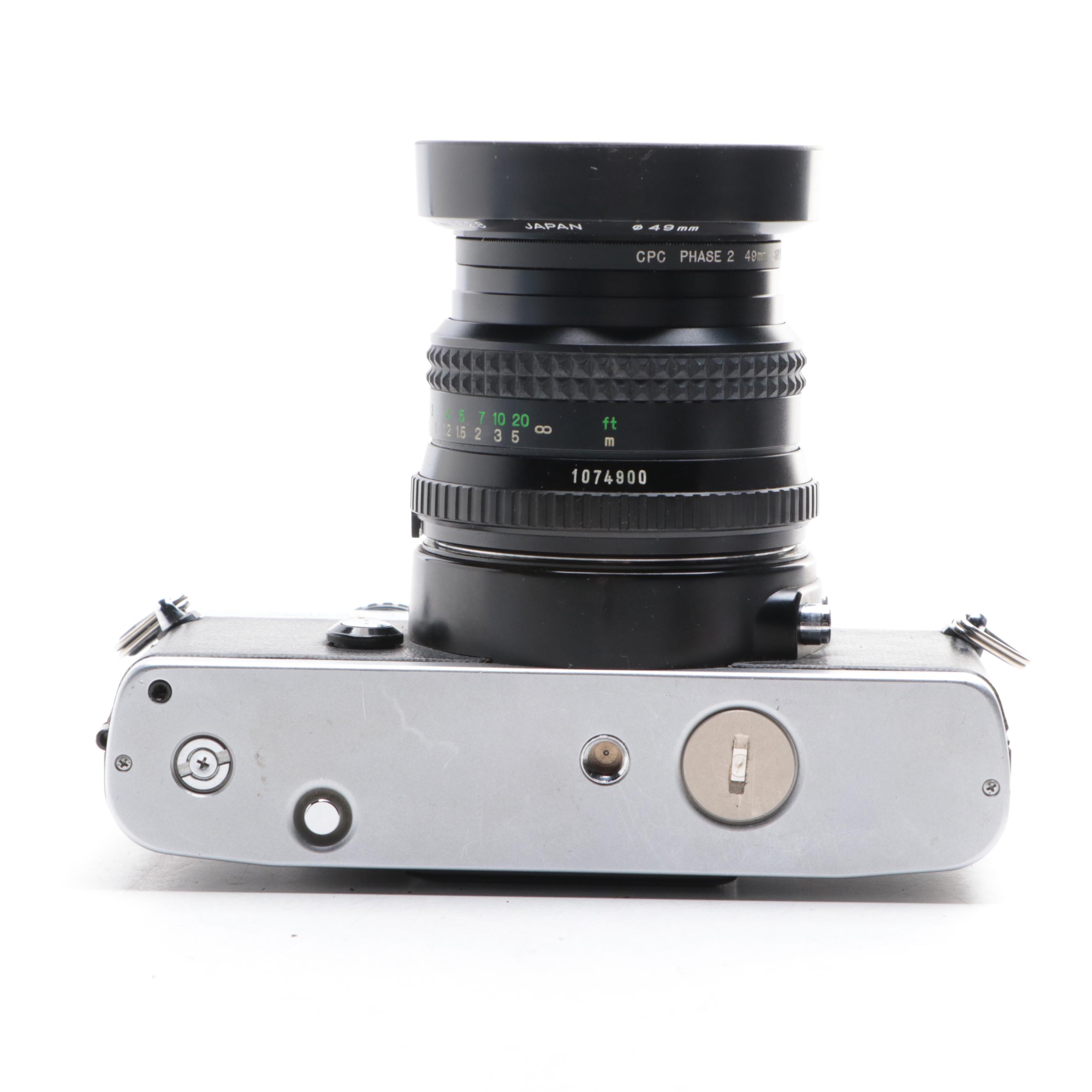 Minolta XE-7 and XD-5 35 mm SLR Cameras, Mid to Late 20th Century