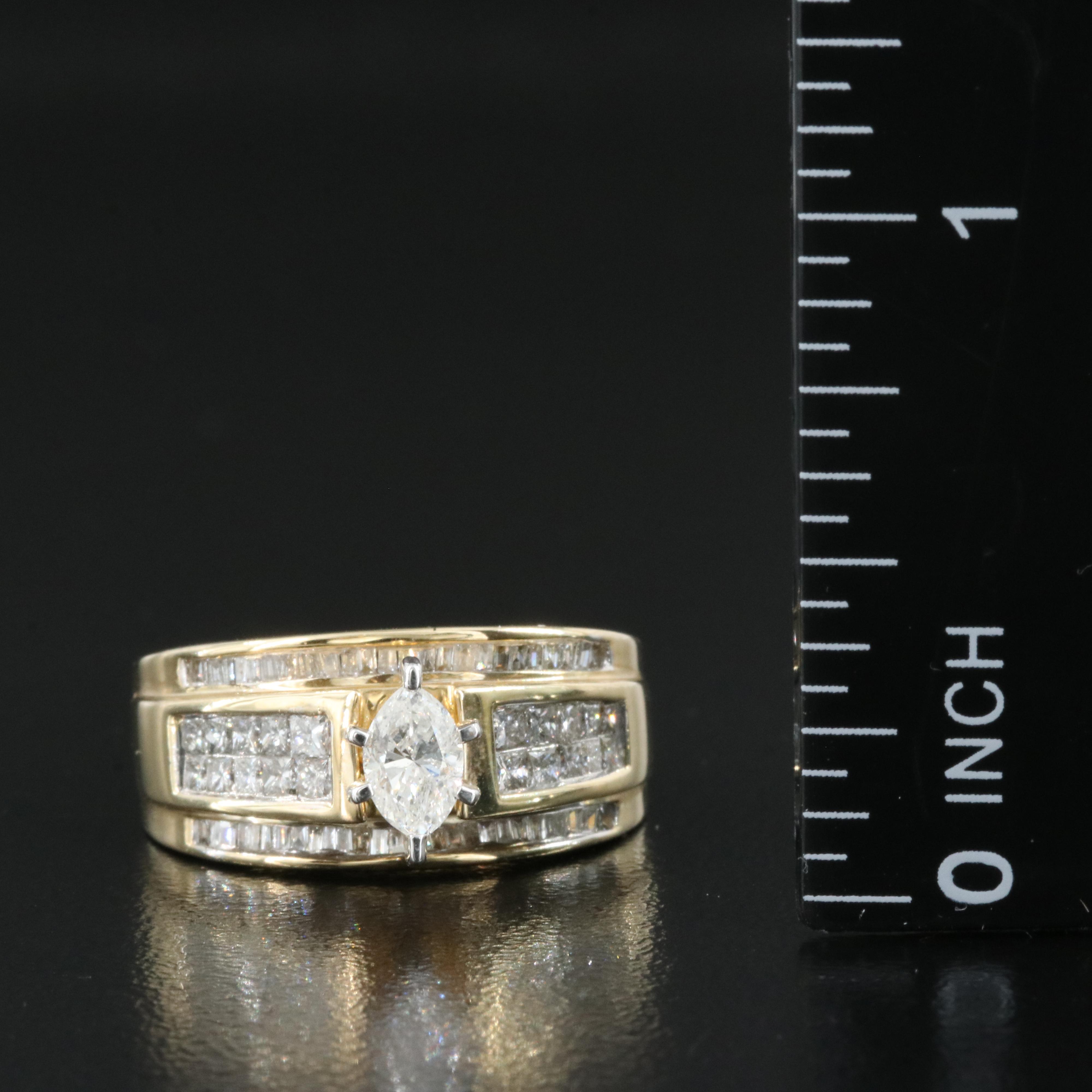 10K 1.08 CTW Diamond Ring