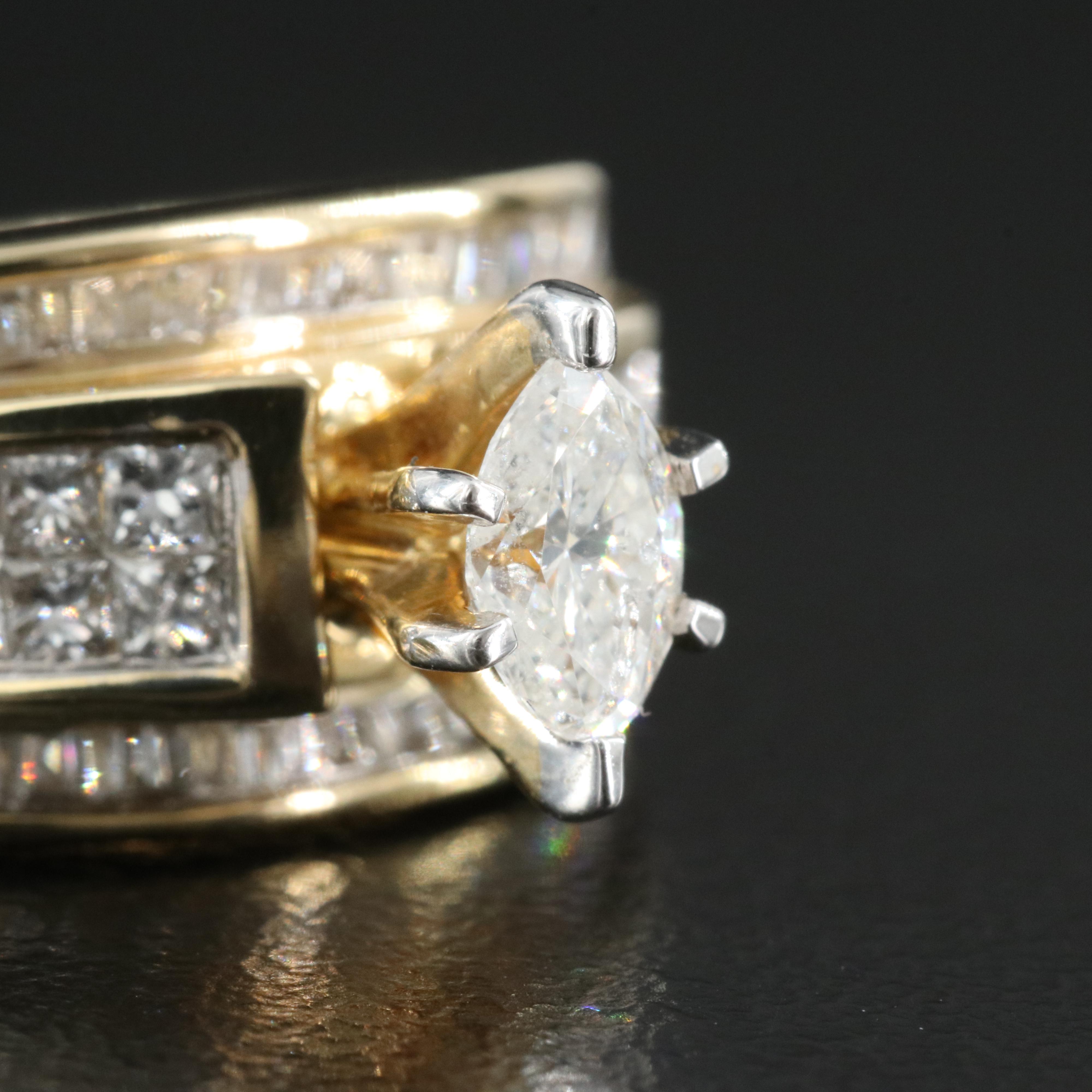 10K 1.08 CTW Diamond Ring