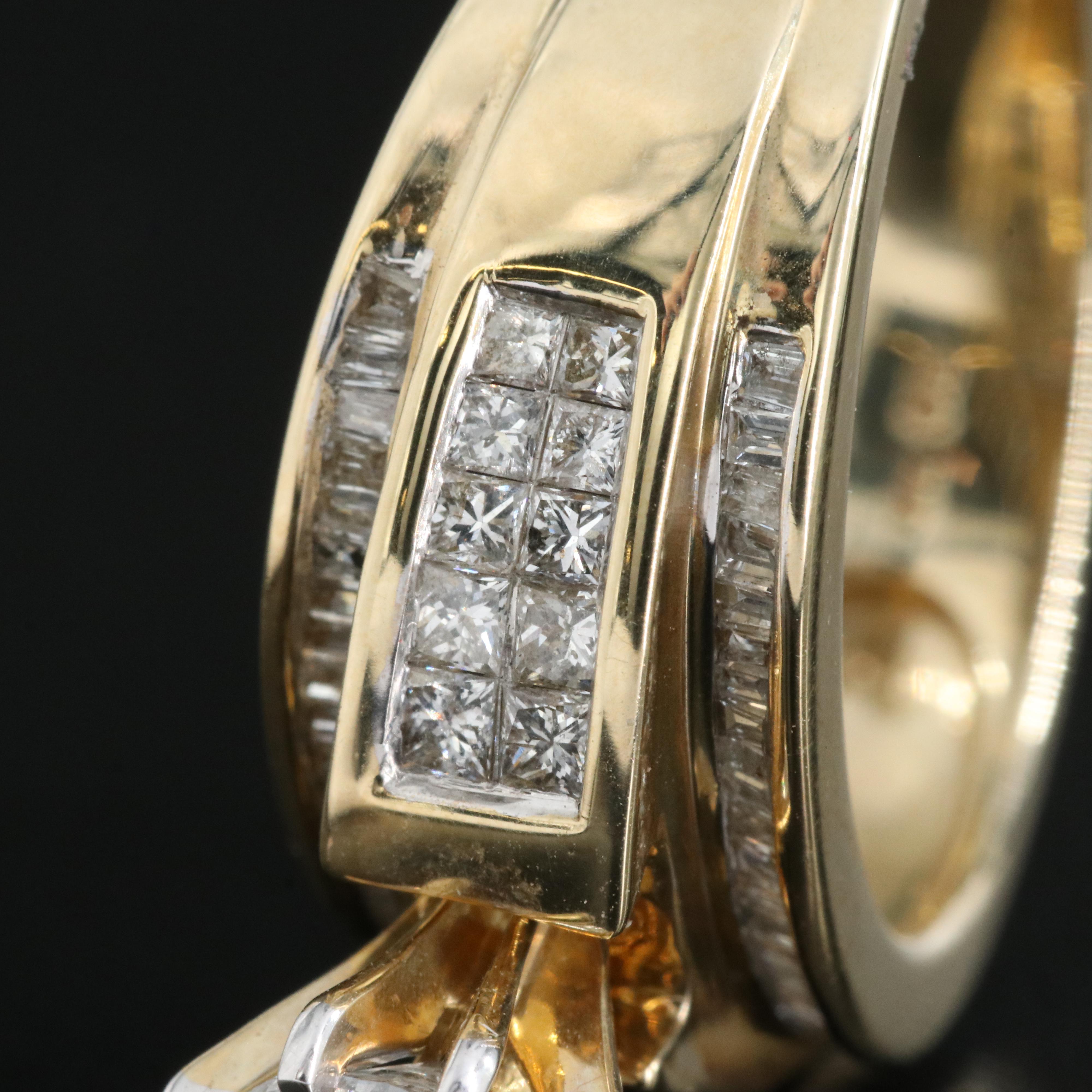 10K 1.08 CTW Diamond Ring