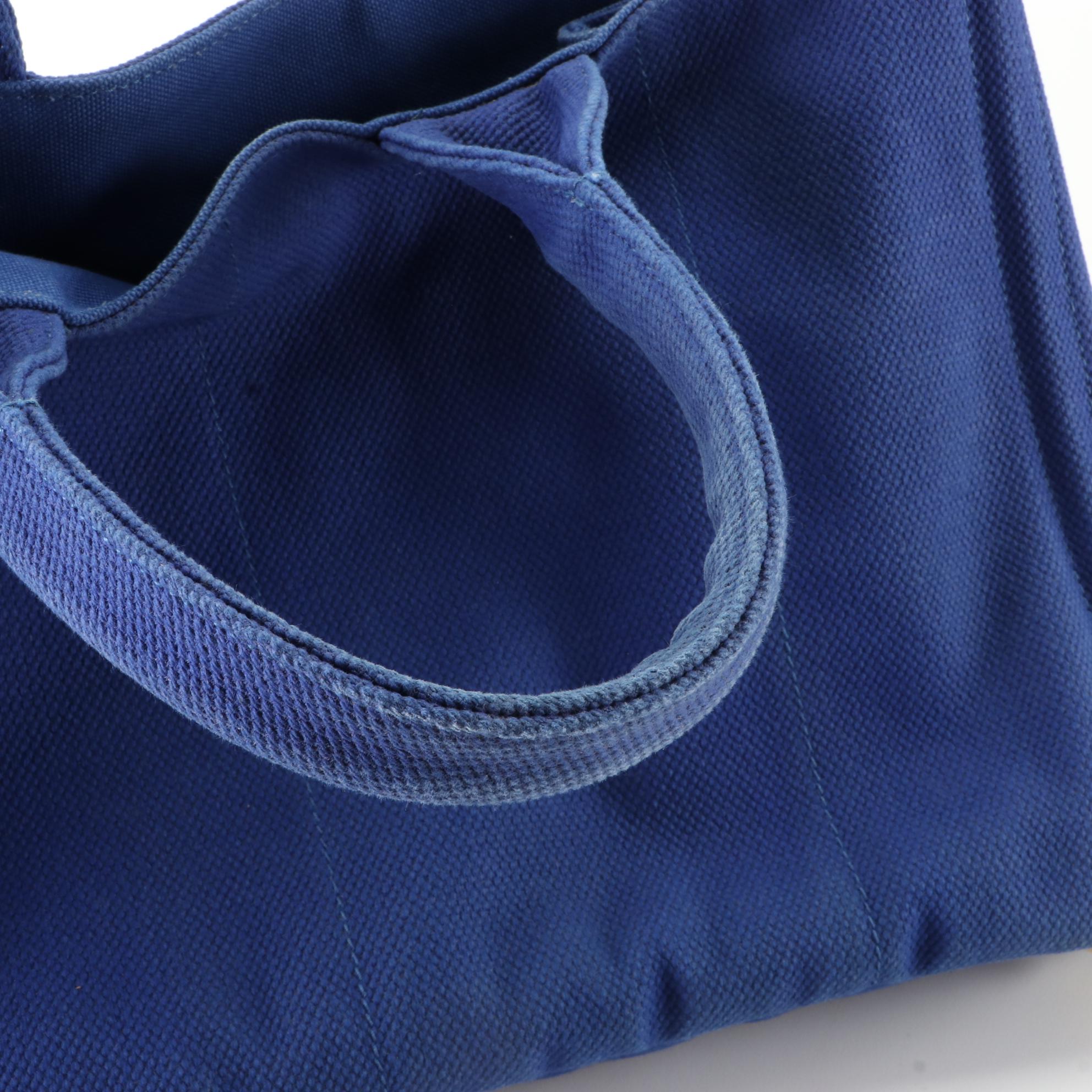 Prada Giardiniera Tote Bag in Logo Print Canvas