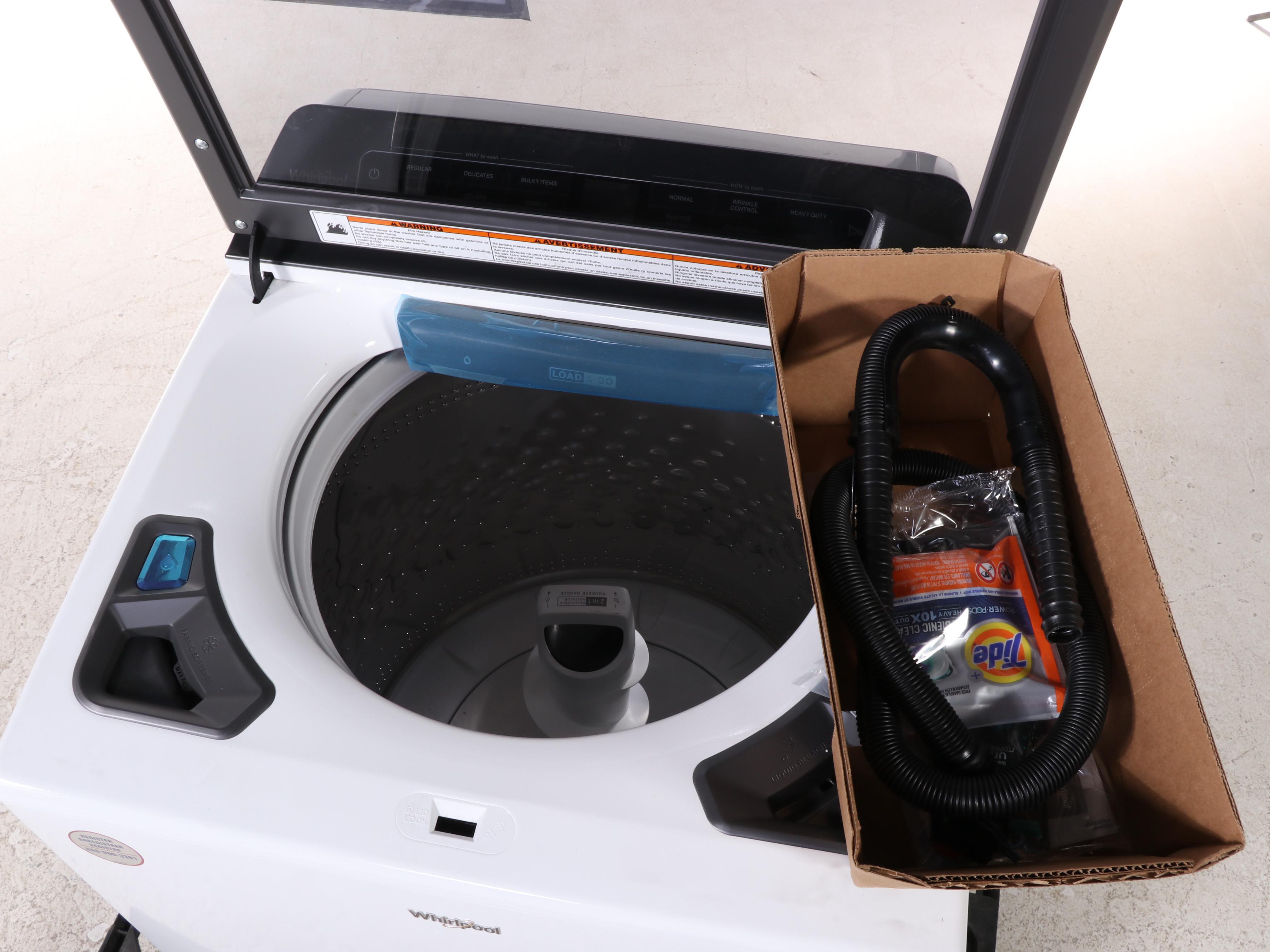 Whirlpool 5.3 Cu. Ft. White Top Load Washing Machine