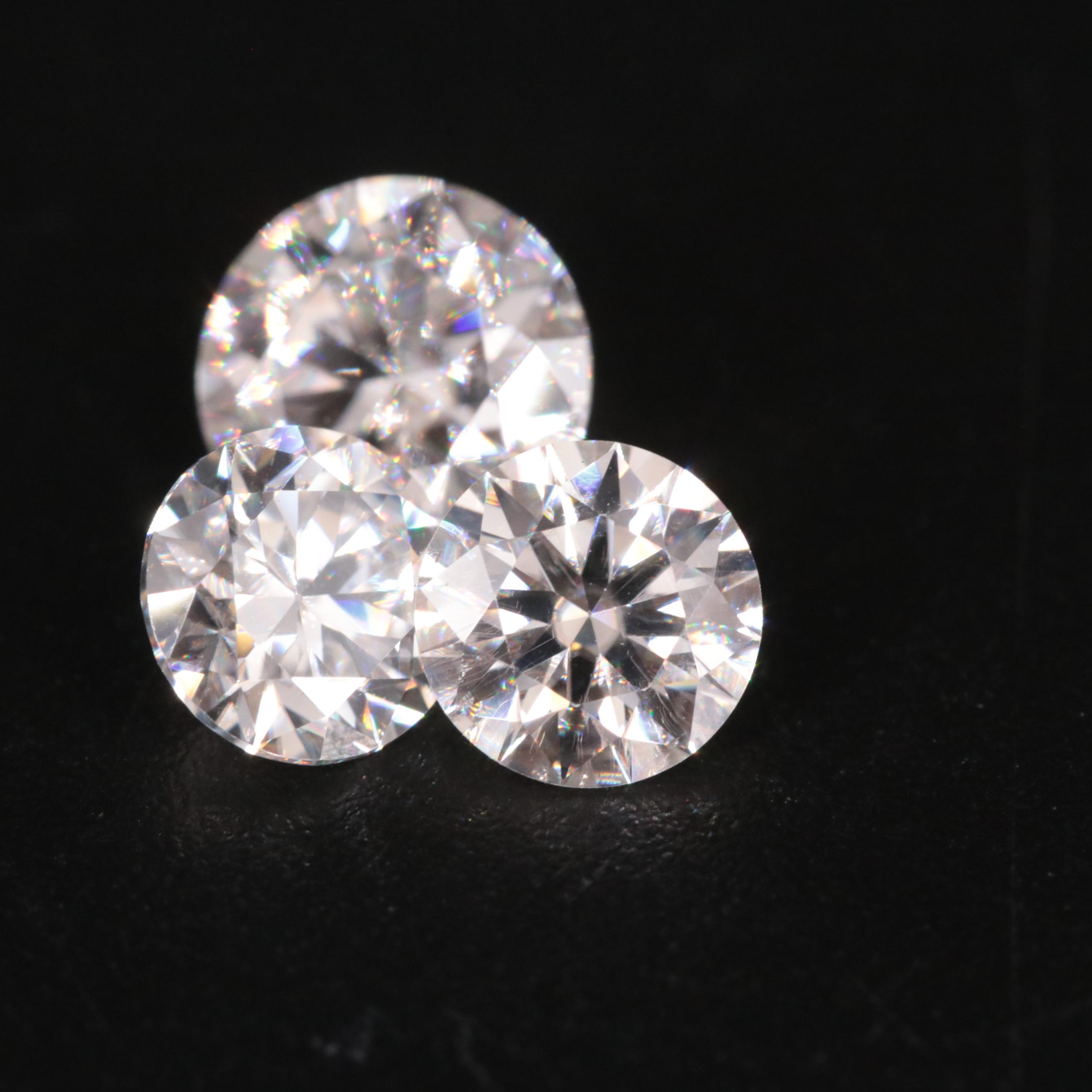 Loose 2.14 CTW Moissanite Lot