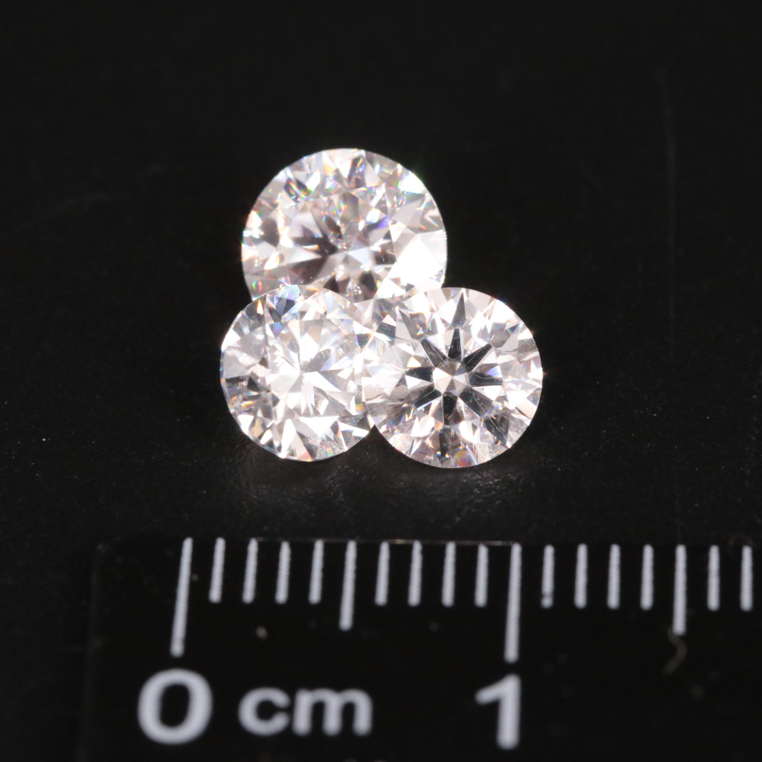 Loose 2.14 CTW Moissanite Lot