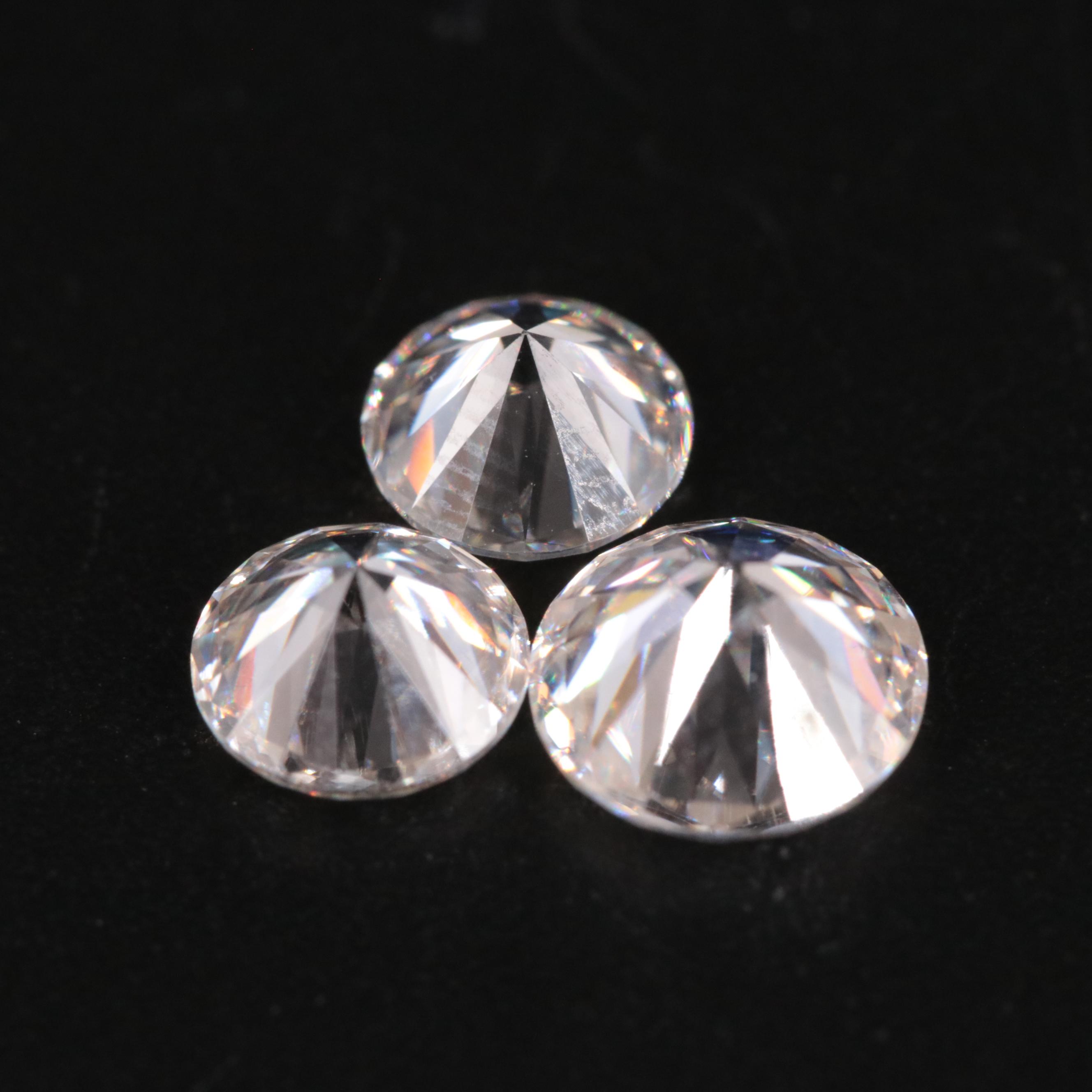 Loose 2.14 CTW Moissanite Lot