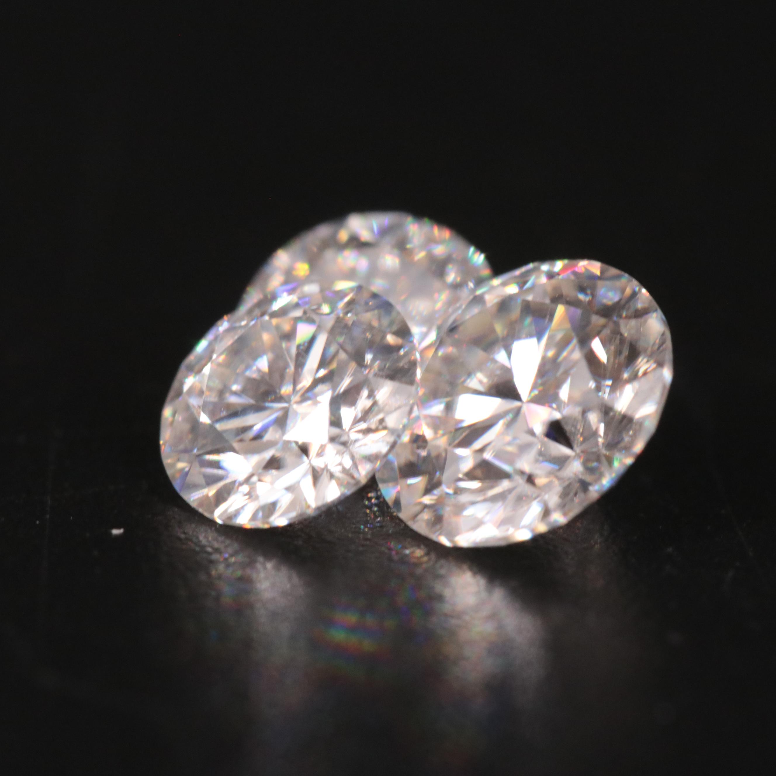 Loose 2.14 CTW Moissanite Lot