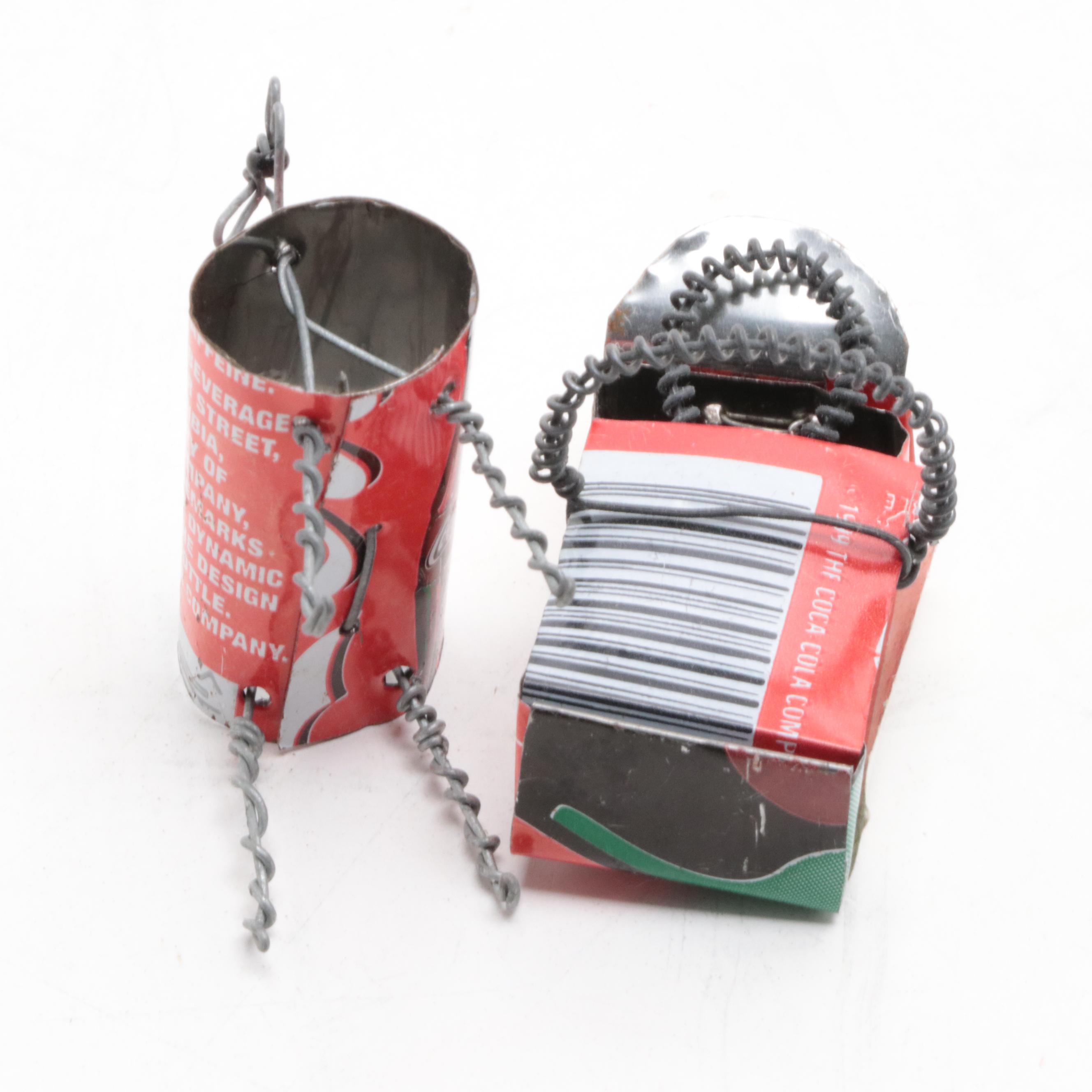 South African Recycled Metal Christmas Nativity Figurines