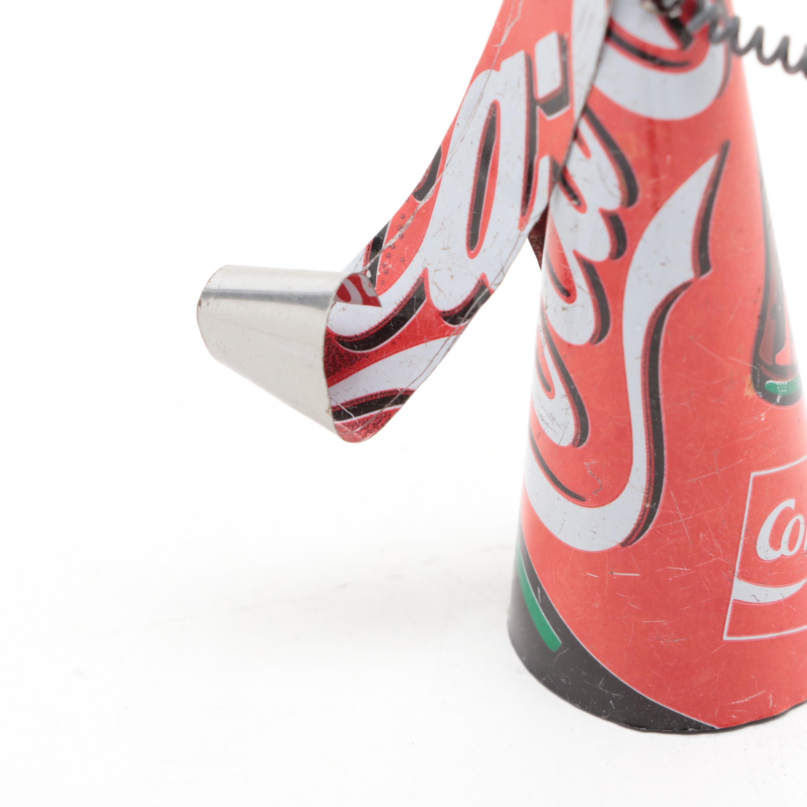 South African Recycled Metal Christmas Nativity Figurines