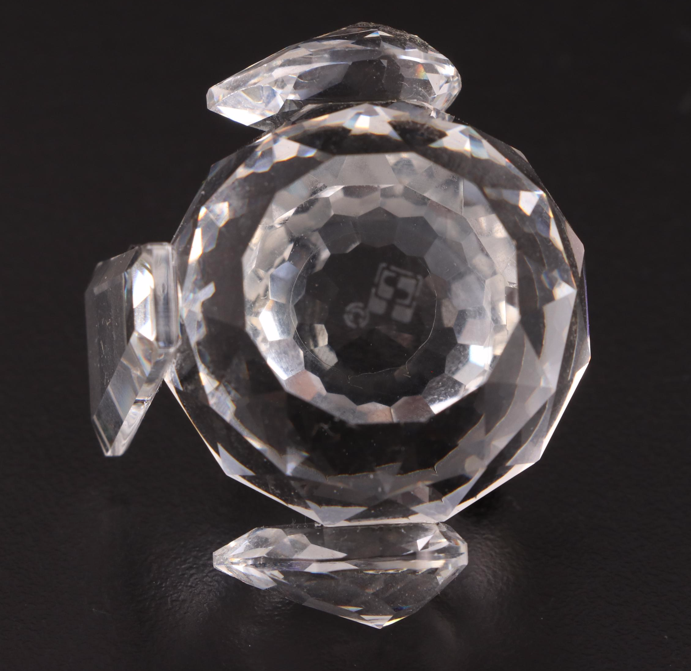 Swarovski Crystal Candle Holders and Animal Figurines