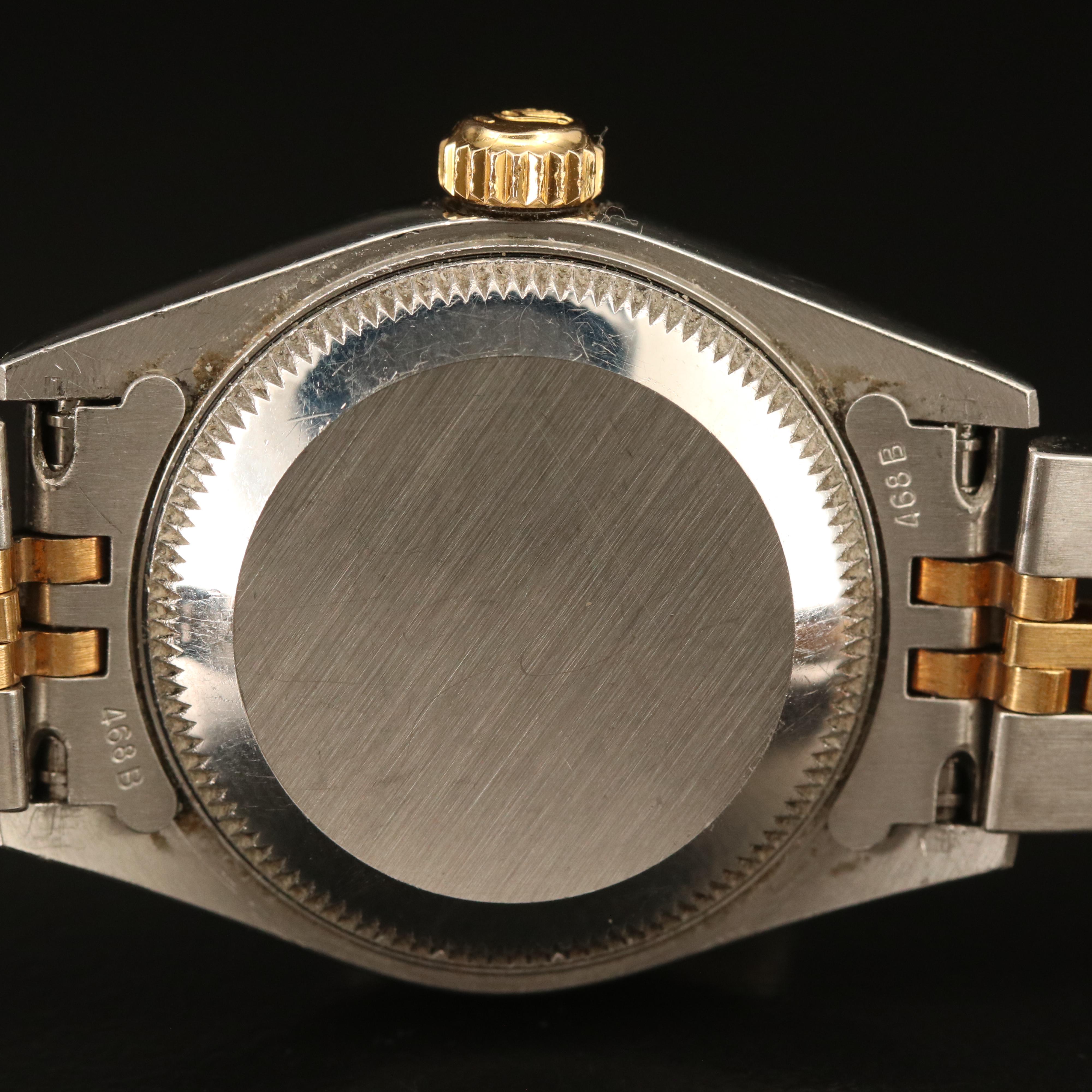 2001 Rolex Oyster Perpetual Datejust 18K and Stainless Steel Watch