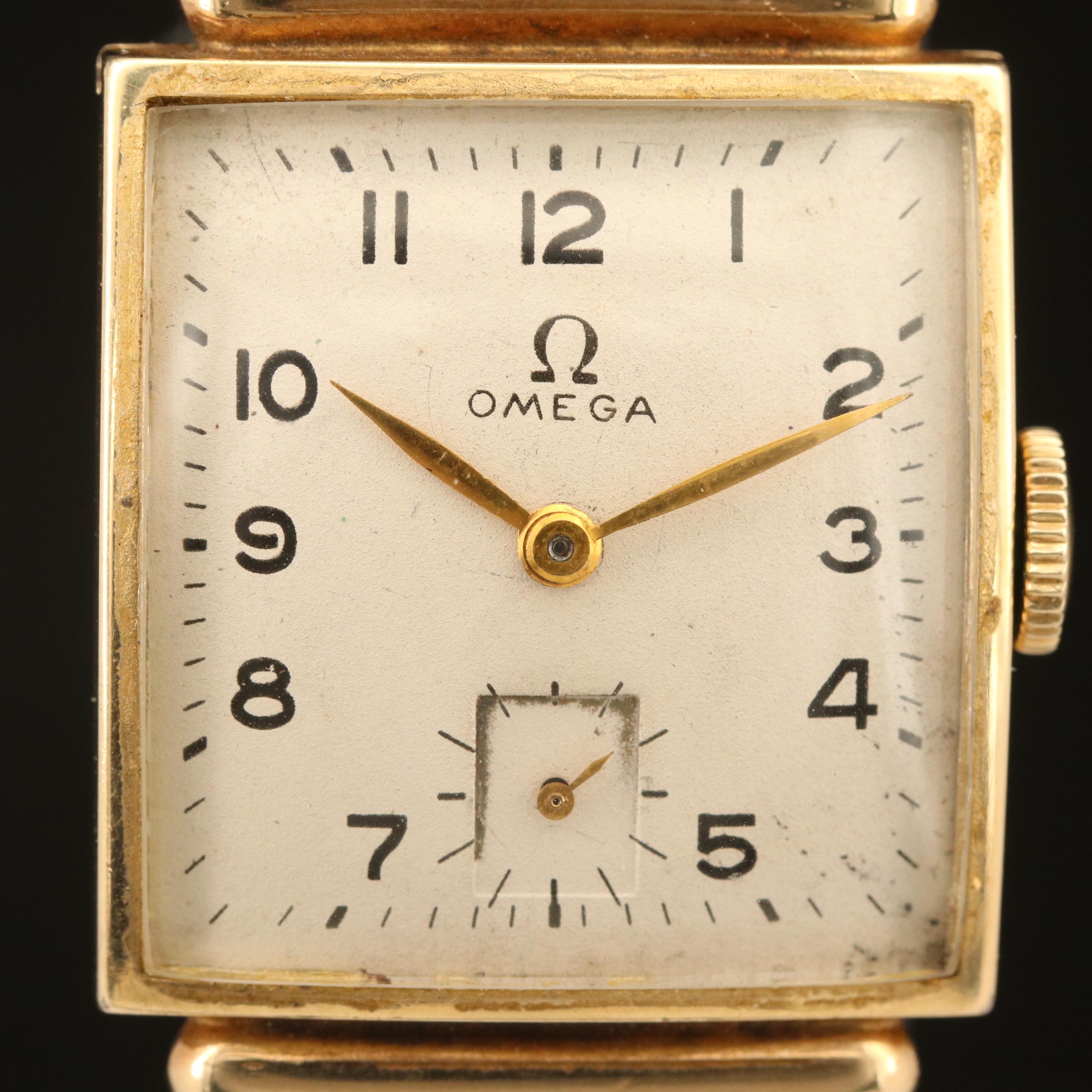 1944 Omega Gold-Filled Hand-Wind Watch