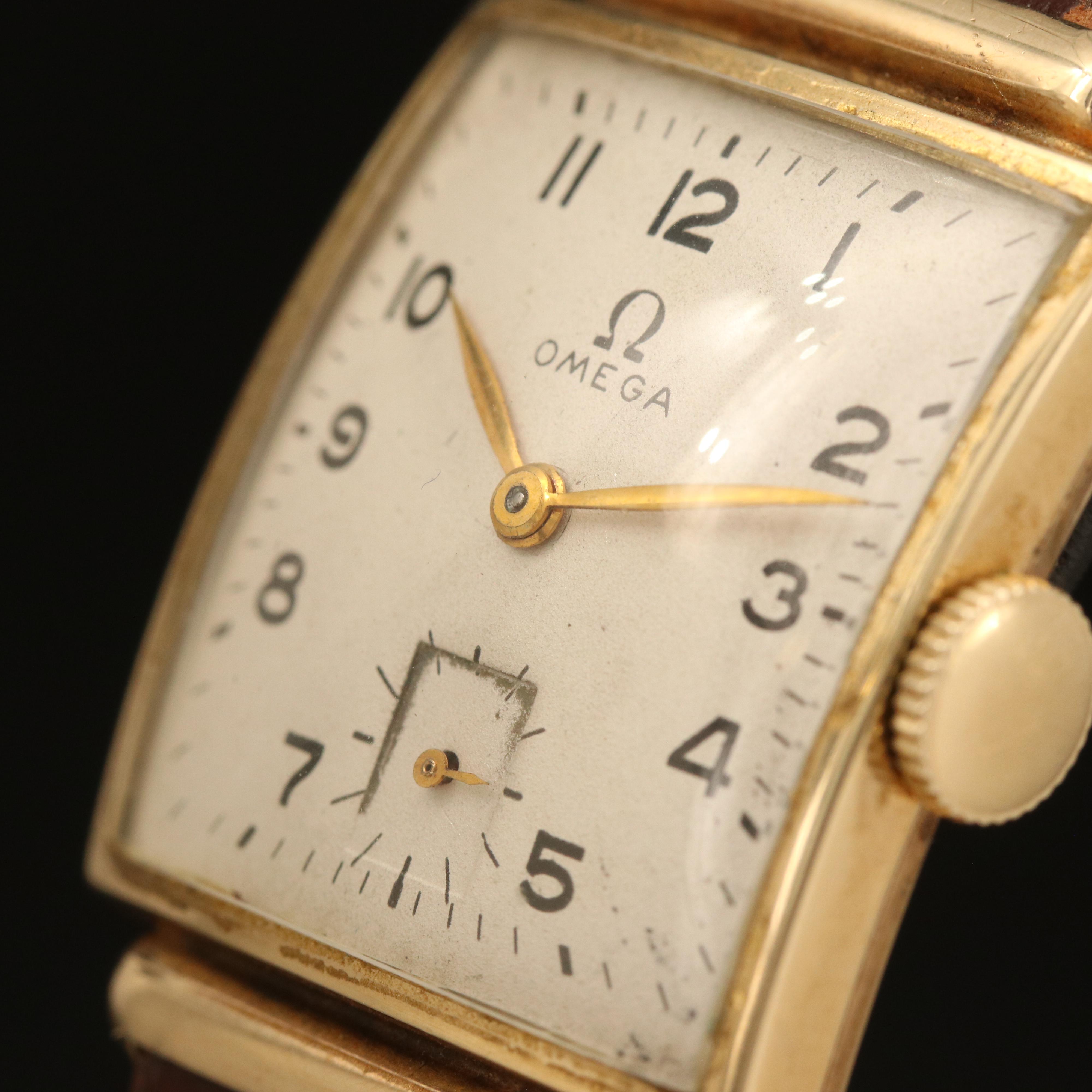 1944 Omega Gold-Filled Hand-Wind Watch