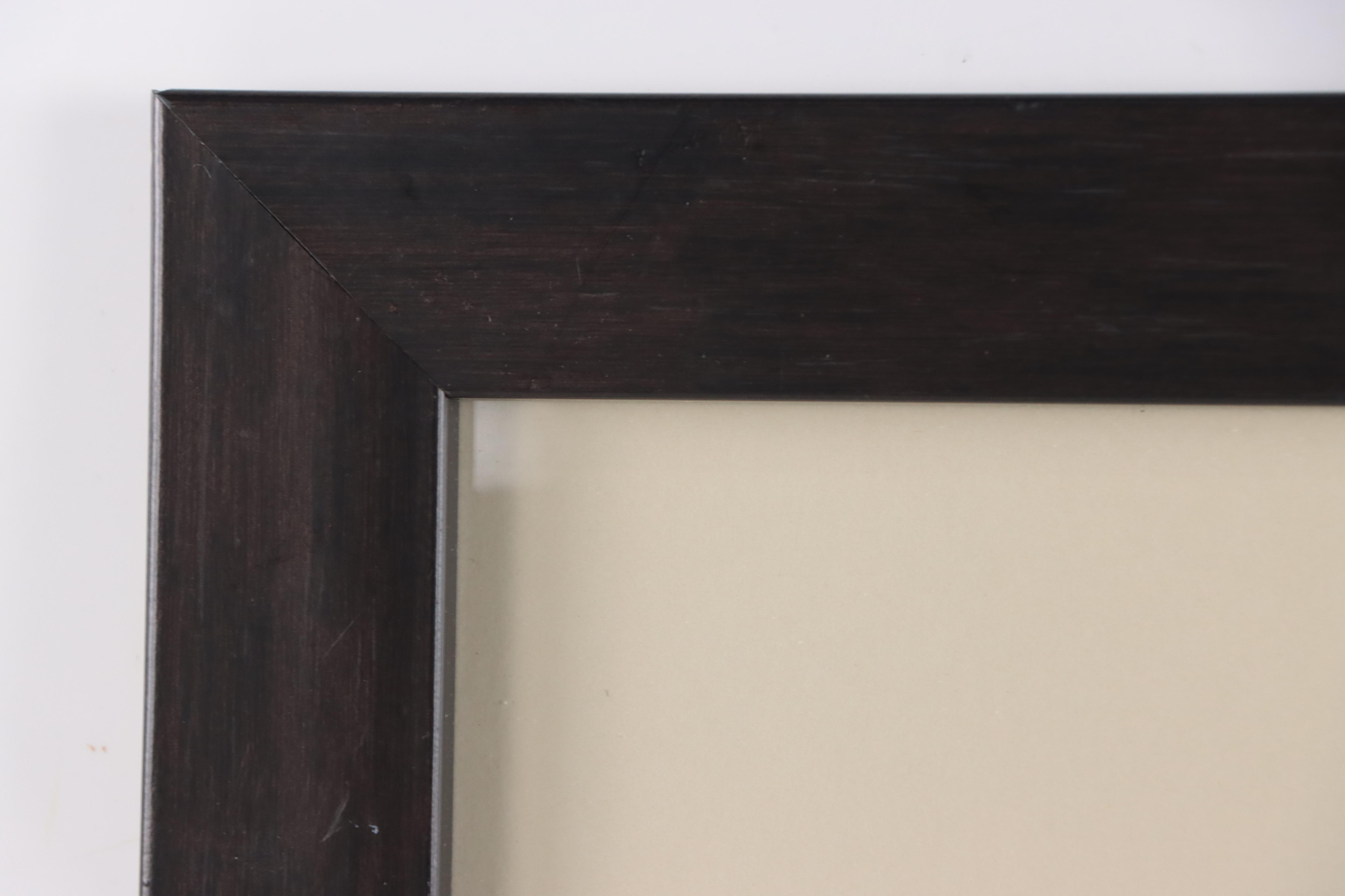 Franklin White Town Landscape Watercolor Painting