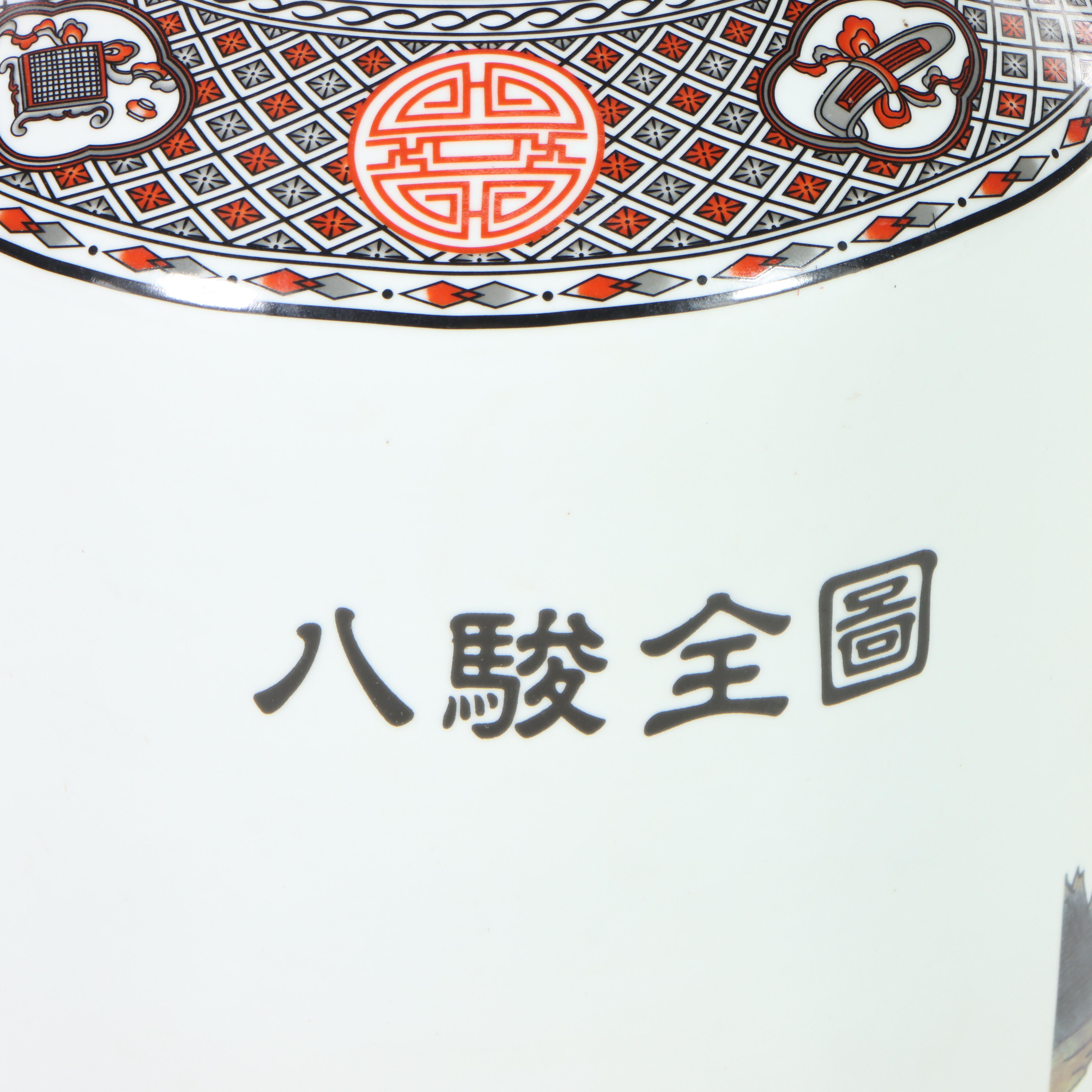 Chinese Porcelain Horses of Wang Vase