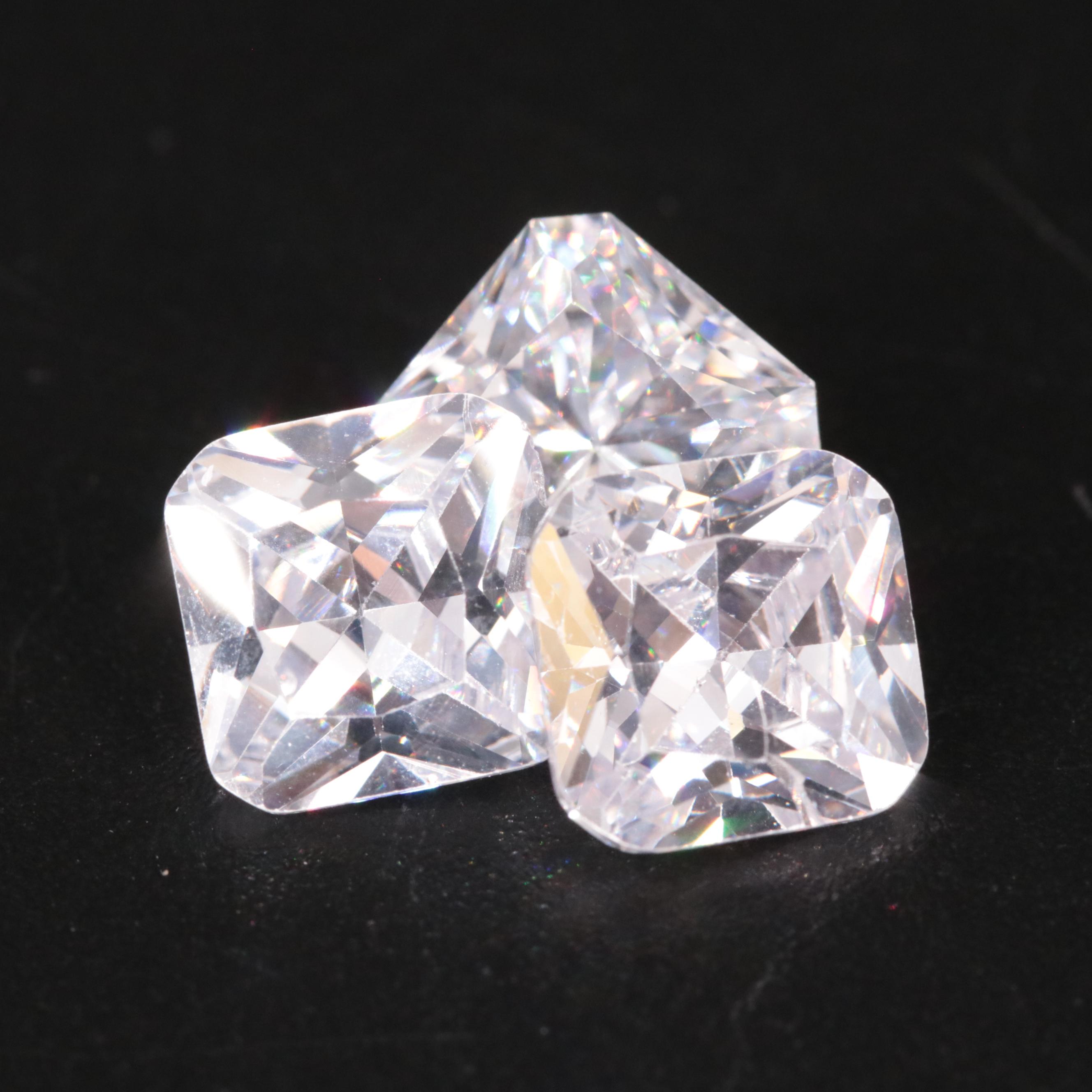 Loose 12.30 CTW Cubic Zirconia Lot
