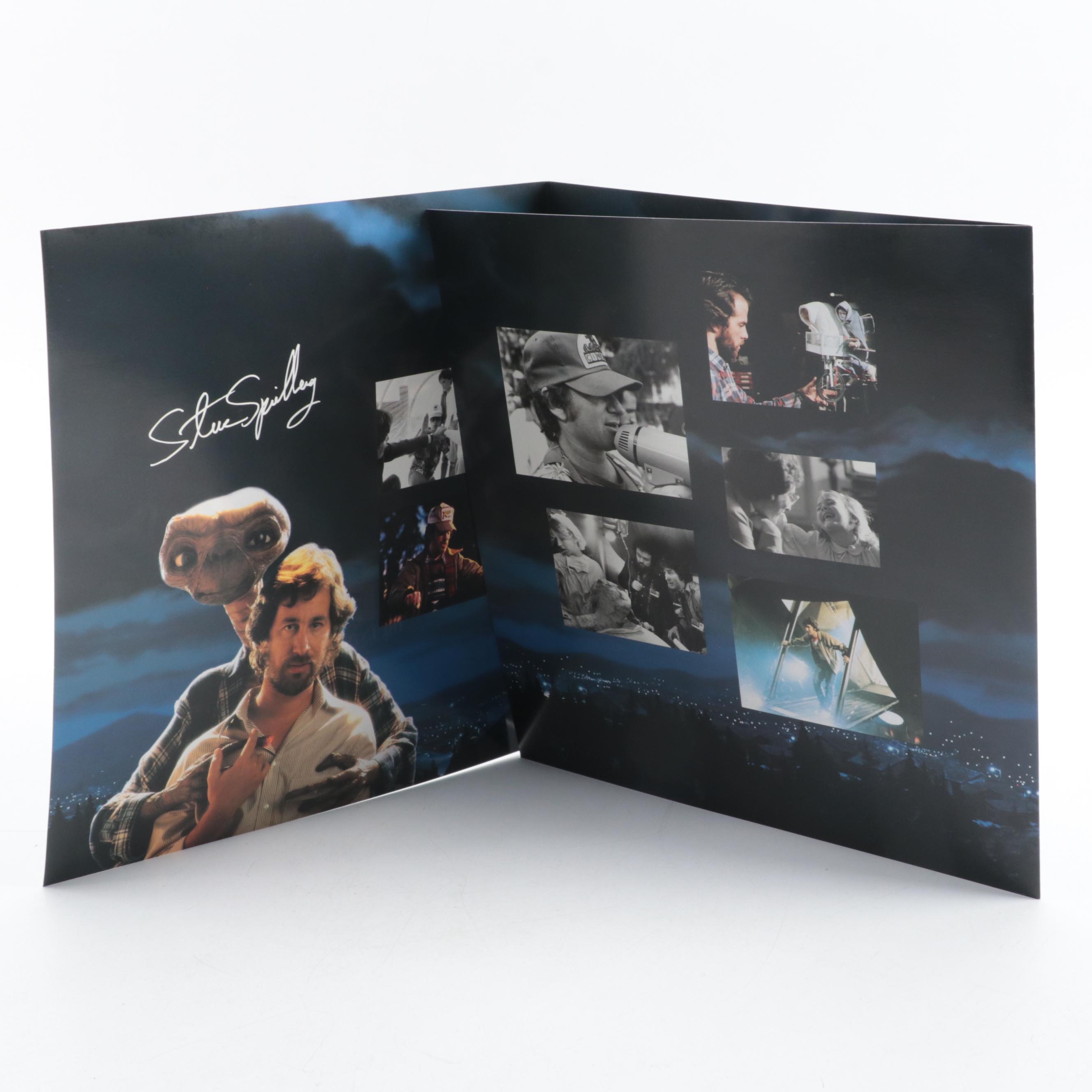 "E.T. The Extra-Terrestrial" Movie Laser Discs With Soundtrack CD