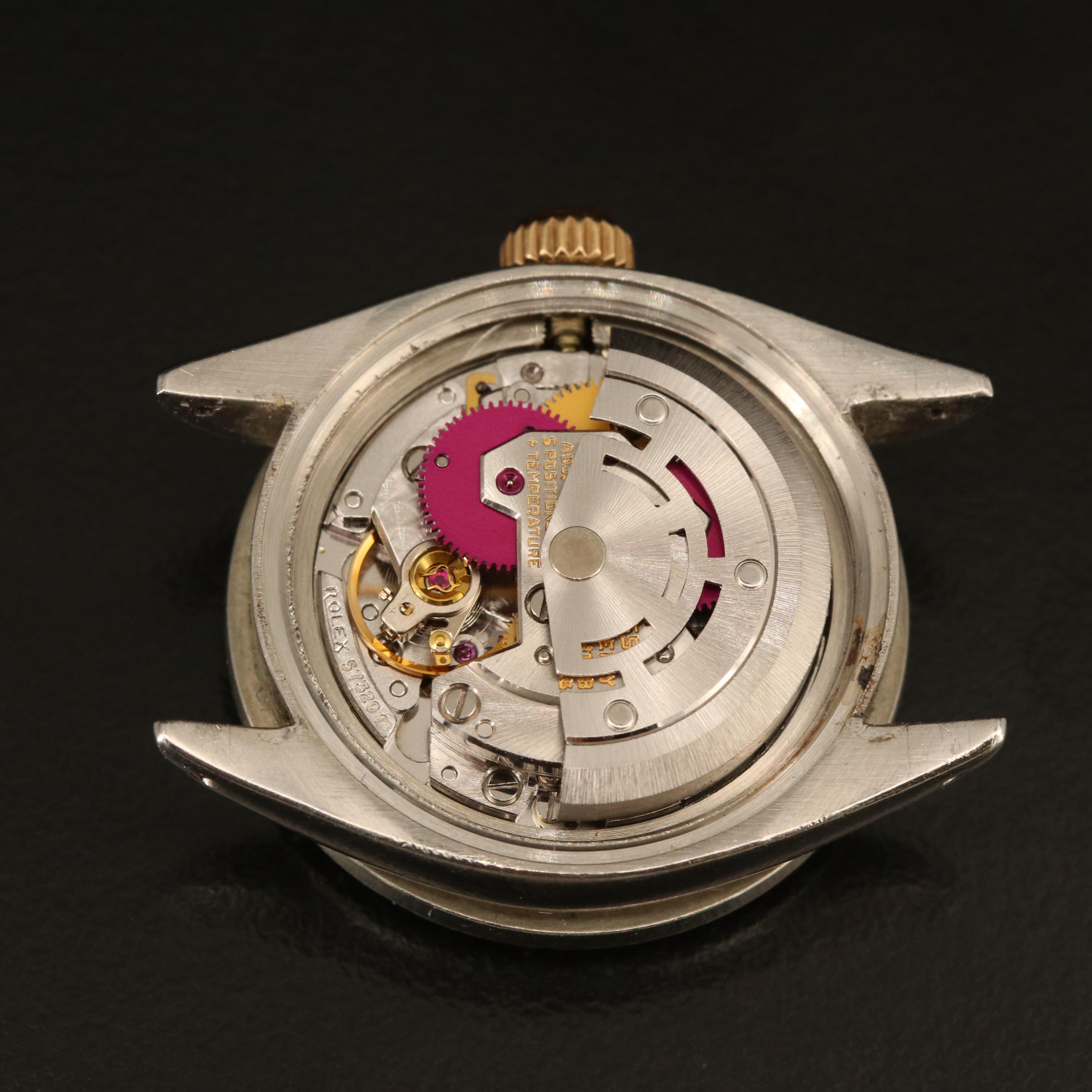 1978 Rolex Oyster Perpetual Date 14K and 1.08 CTW Diamond Watch