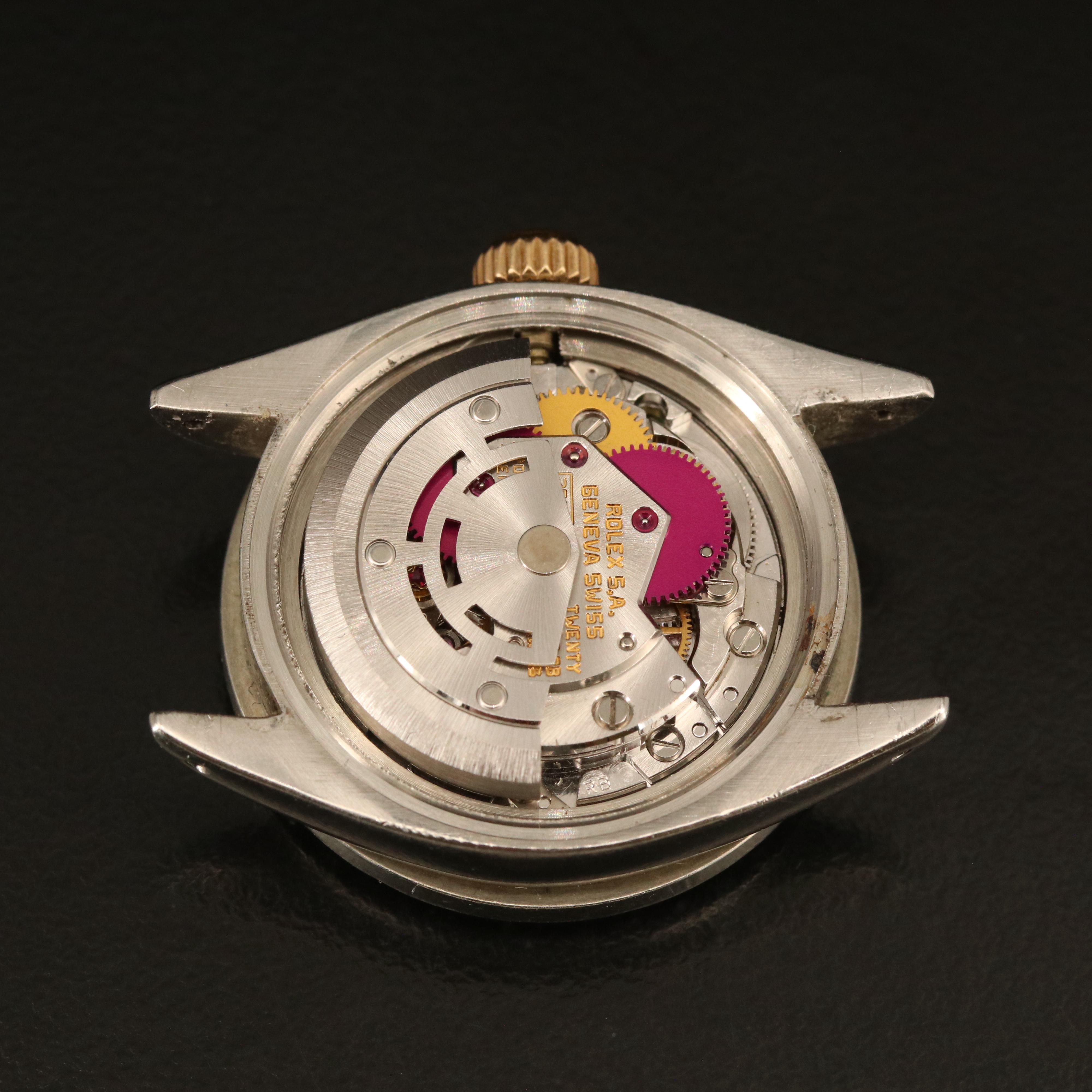 1978 Rolex Oyster Perpetual Date 14K and 1.08 CTW Diamond Watch