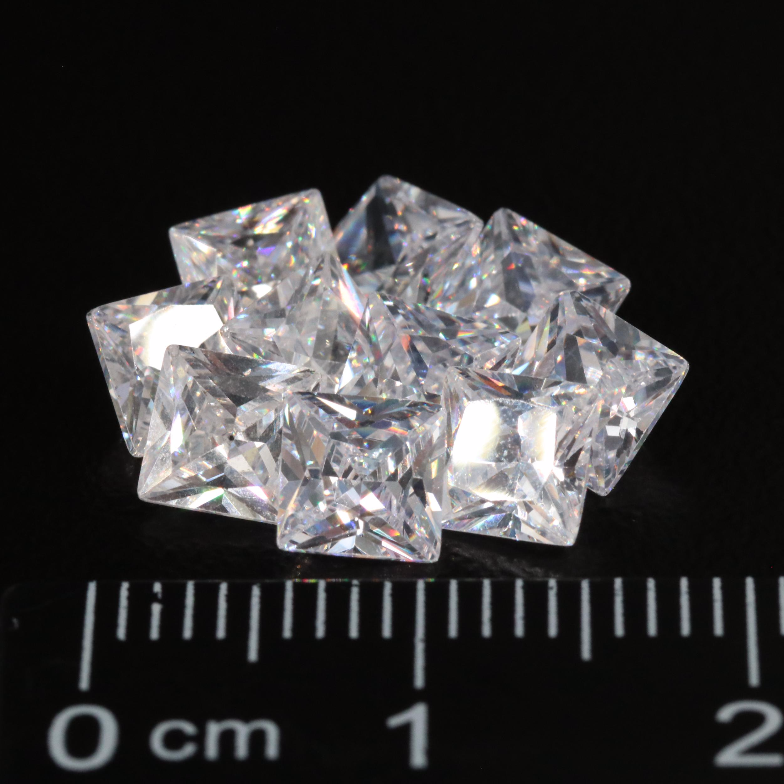 Loose 10.37 CTW Cubic Zirconia Lot