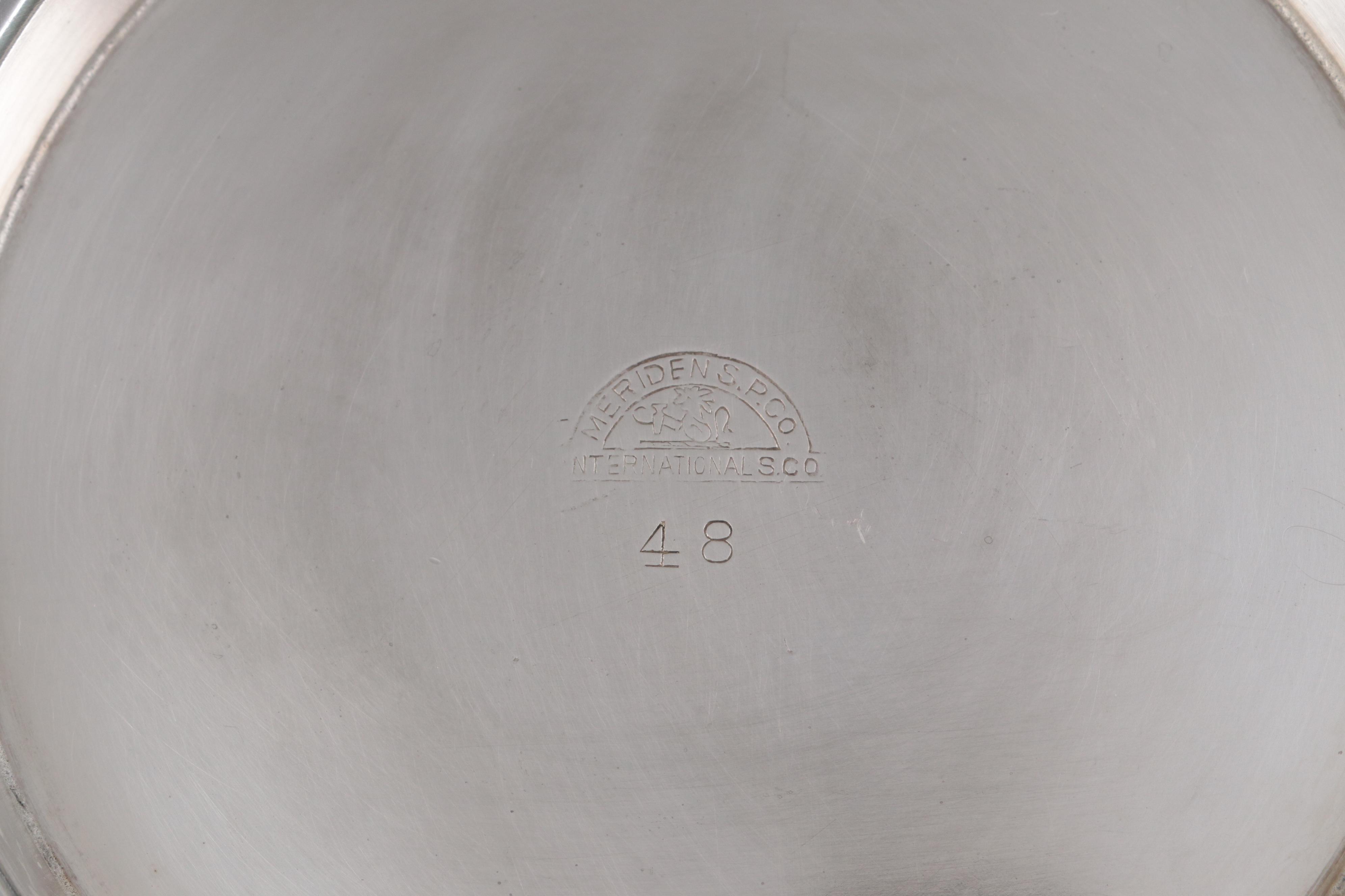 Oneida "Queen Bess II" and Other Silver Plate Serving Pieces and Tableware