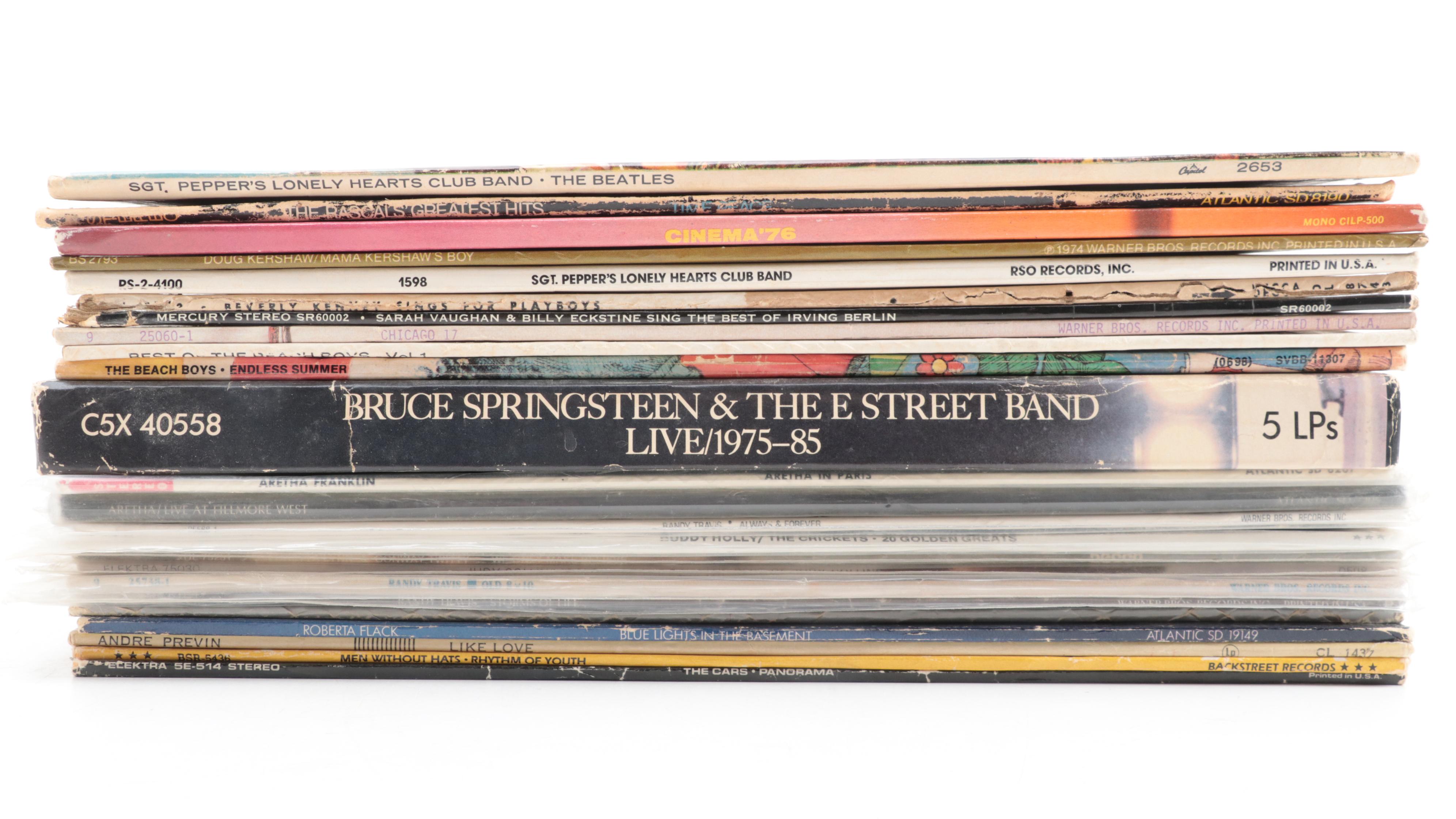 The Beatles, Bruce Springsteen, The Cars, Chicago and More Vinyl Records