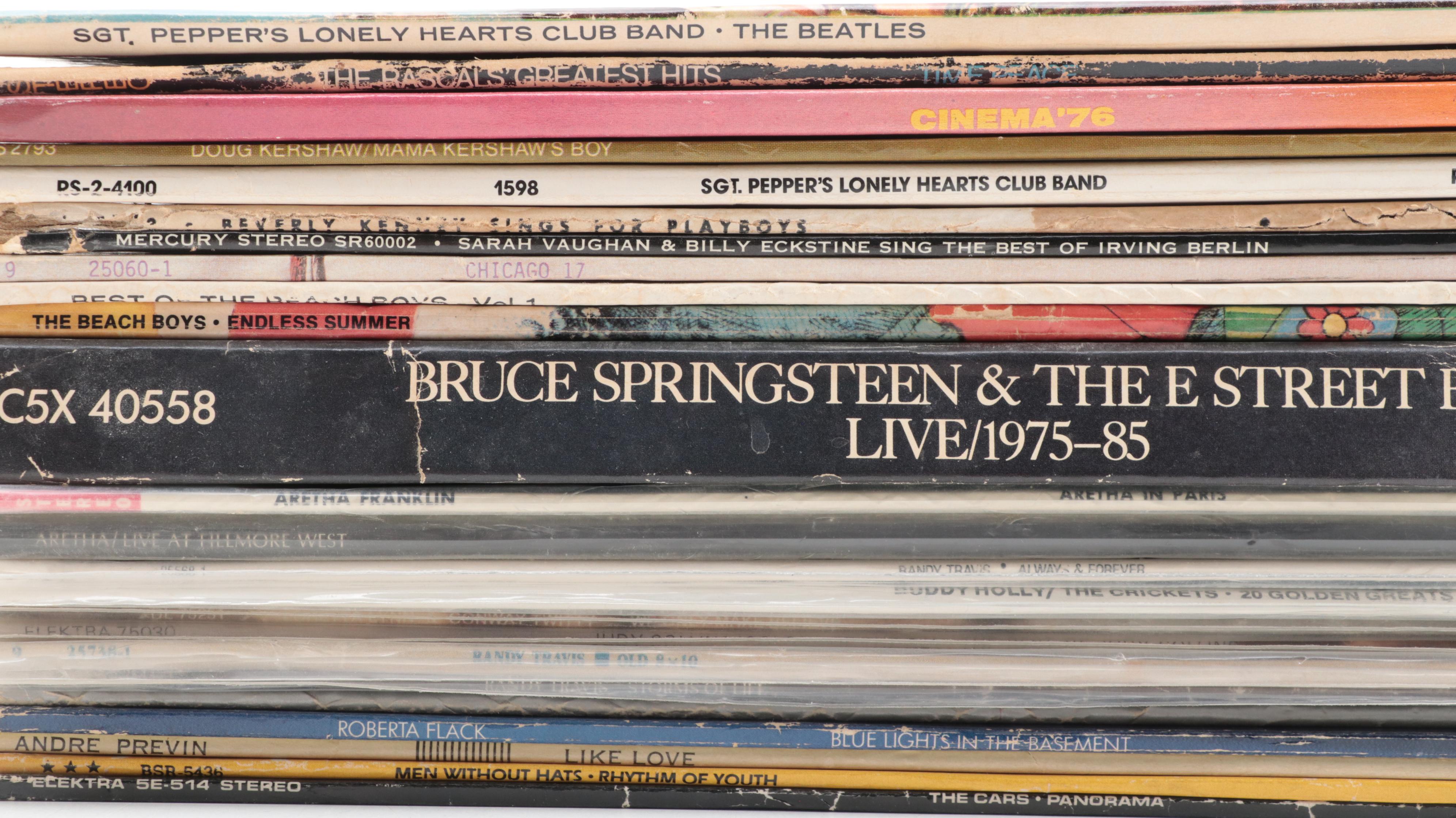 The Beatles, Bruce Springsteen, The Cars, Chicago and More Vinyl Records