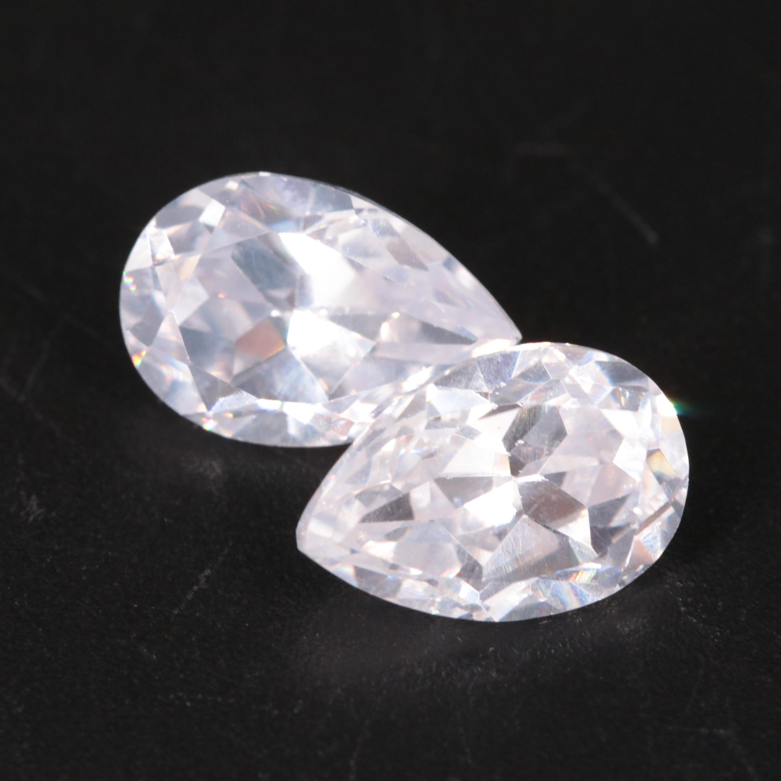 Loose 12.50 CTW Cubic Zirconia Lot