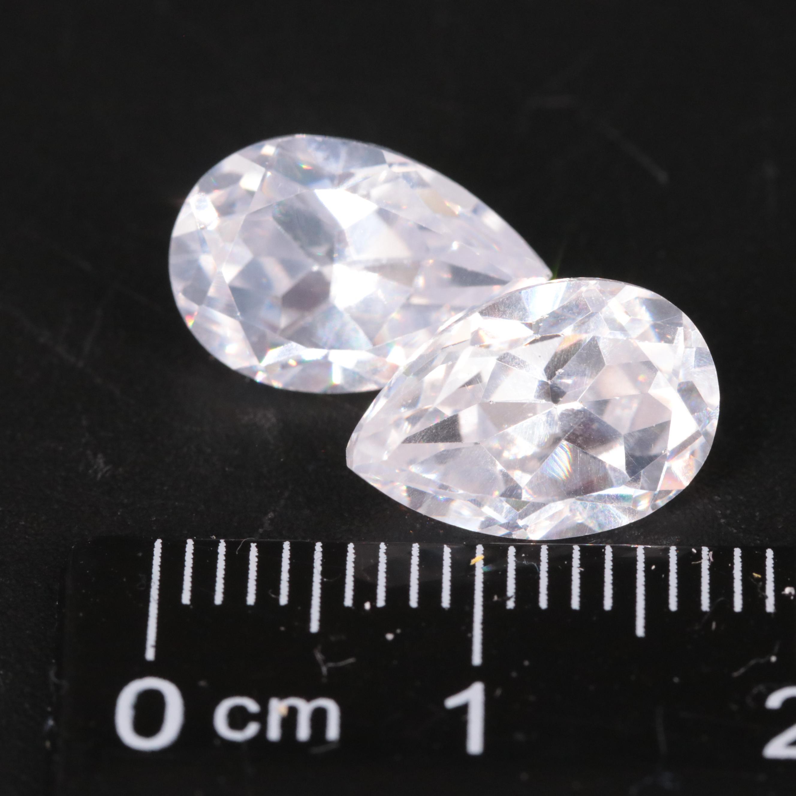 Loose 12.50 CTW Cubic Zirconia Lot