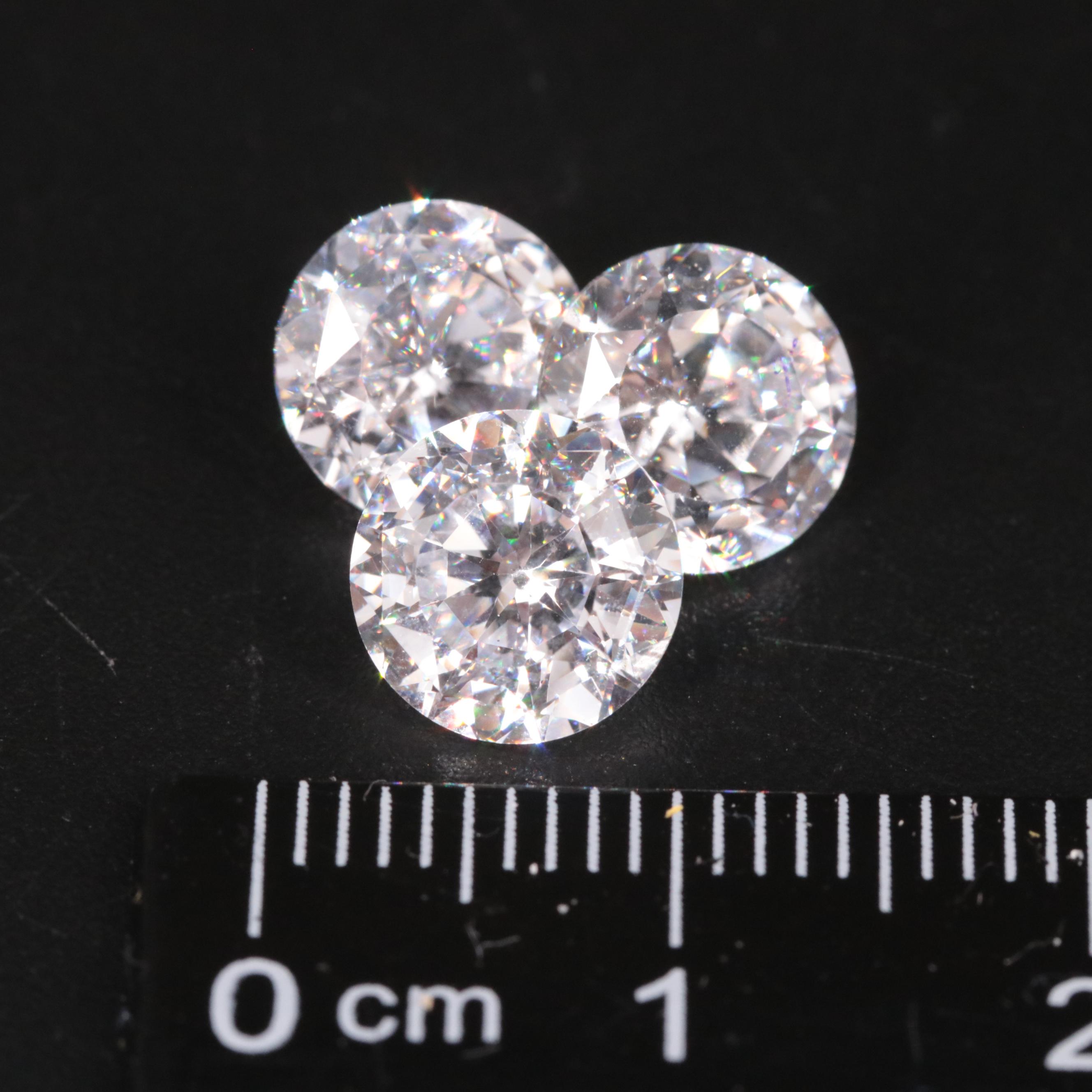 Loose 10.95 CTW Cubic Zirconia Lot