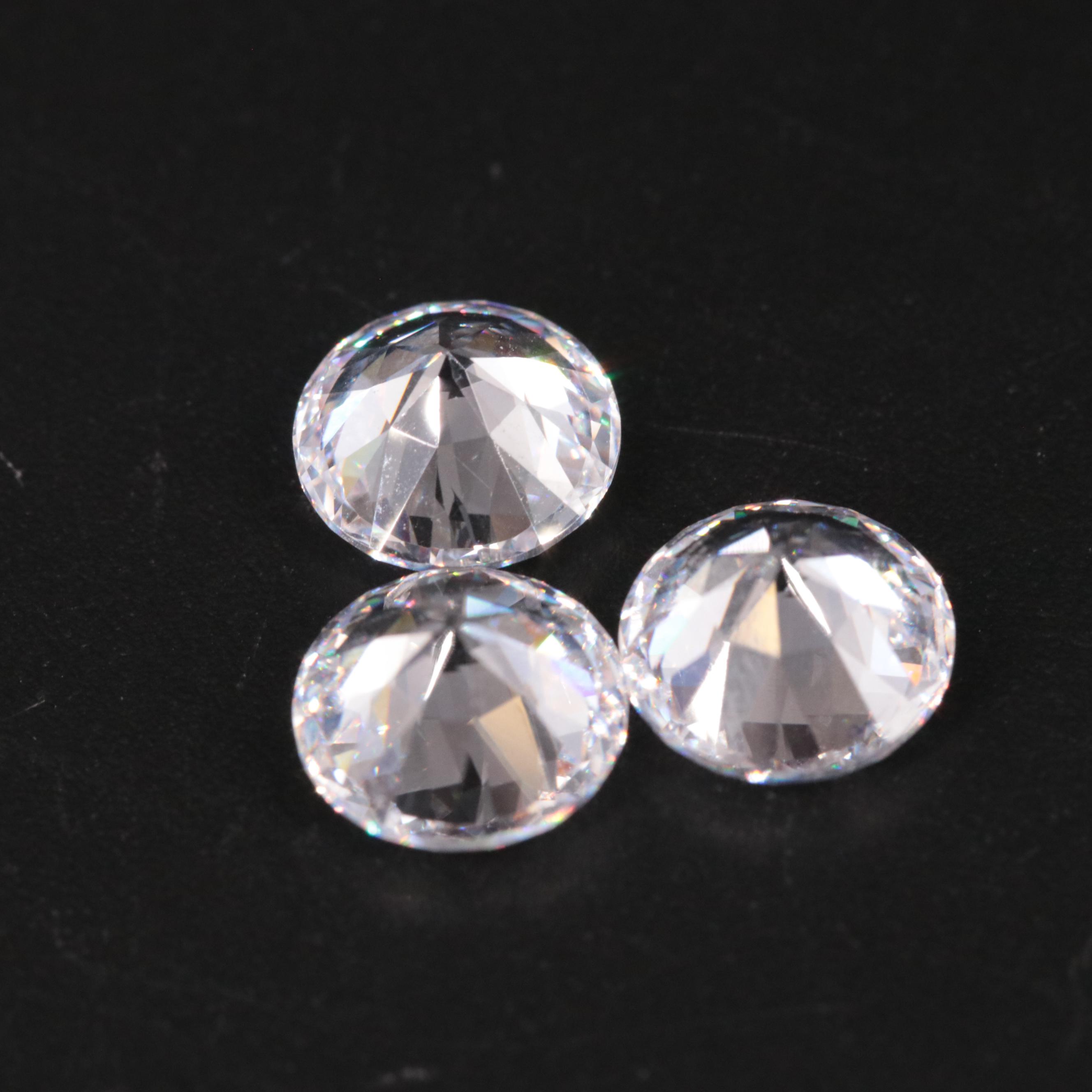Loose 10.95 CTW Cubic Zirconia Lot