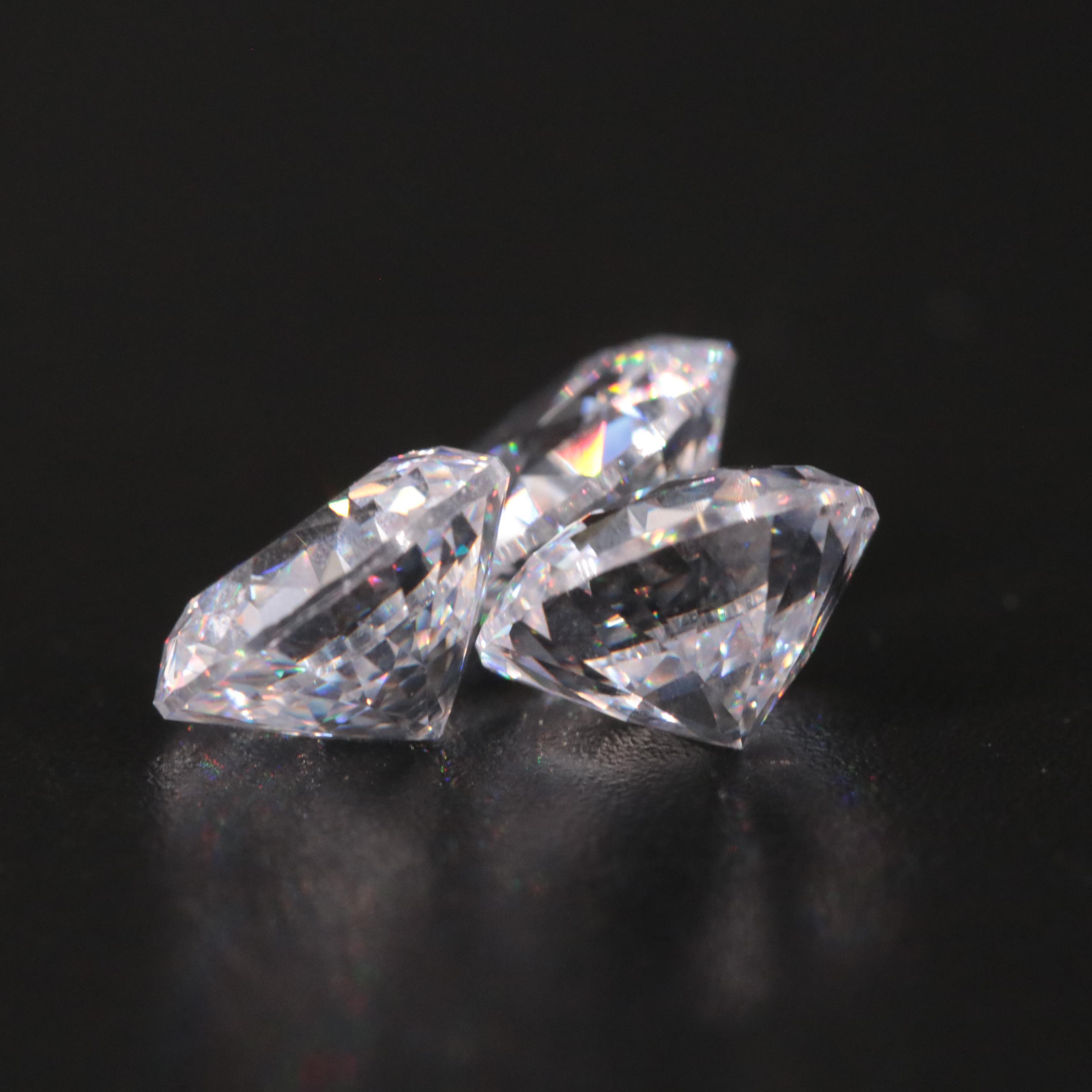 Loose 10.95 CTW Cubic Zirconia Lot