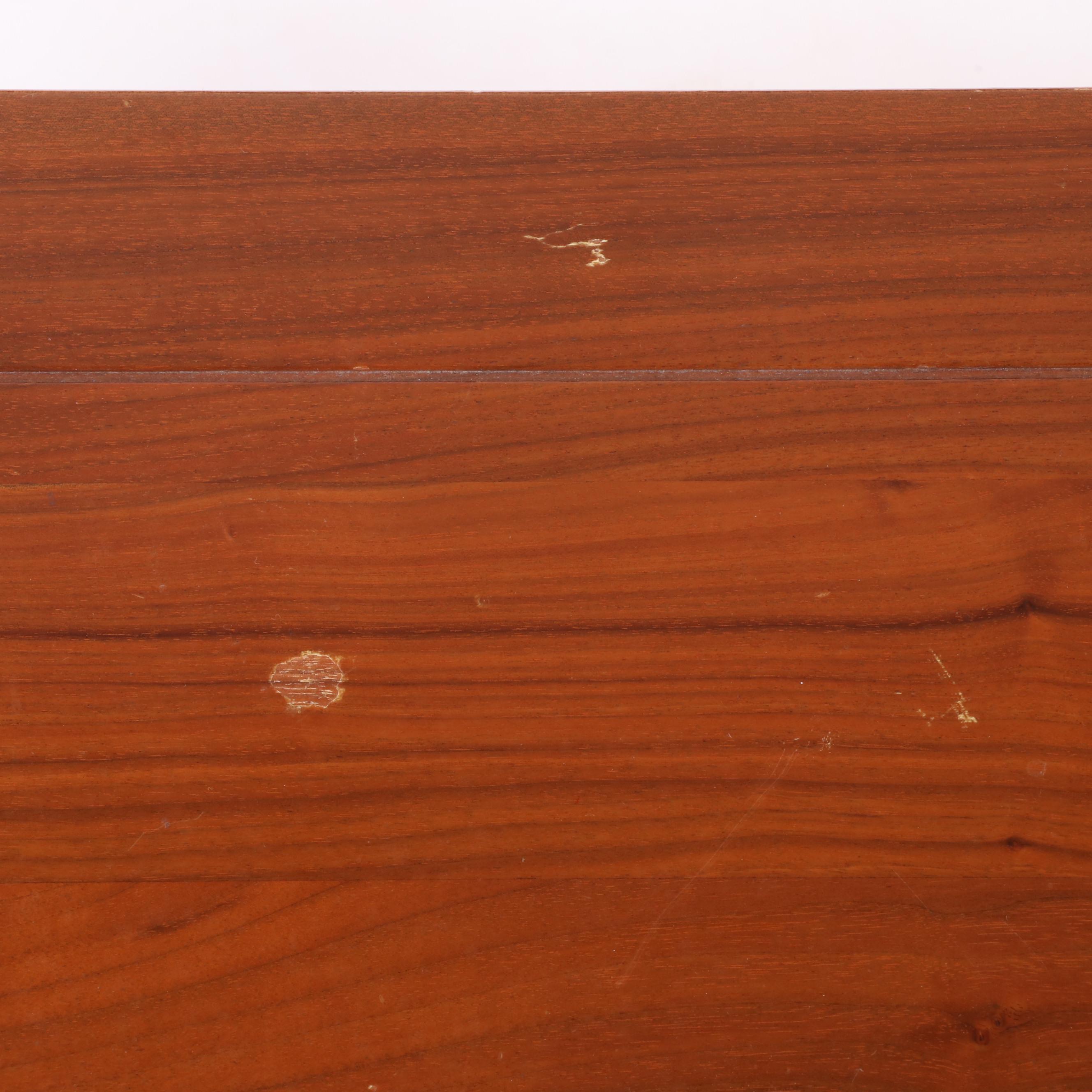 Bissman Mid Century Modern Walnut Side Table