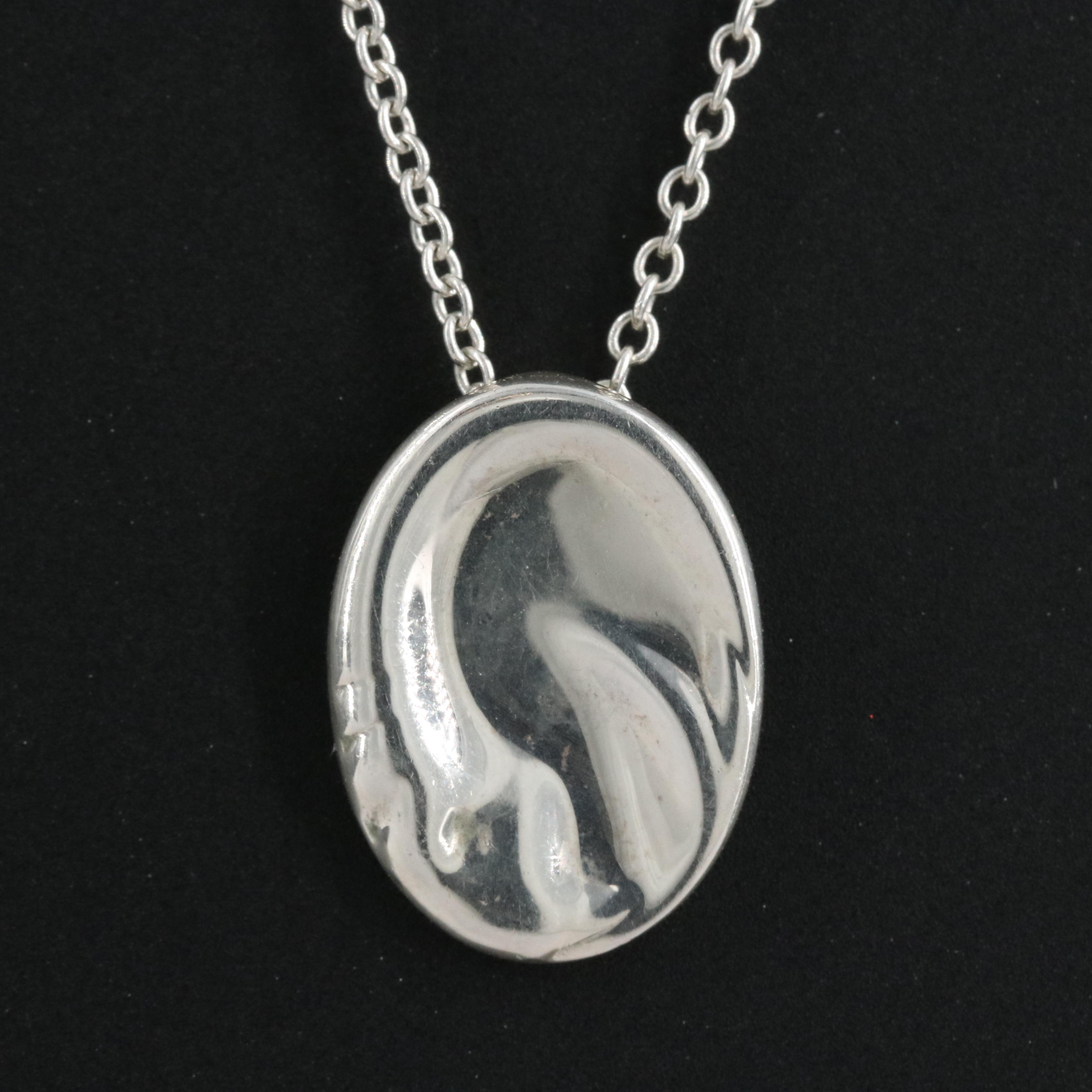 Elsa Peretti for Tiffany & Co. "Capricorn" Sterling Pendant Necklace
