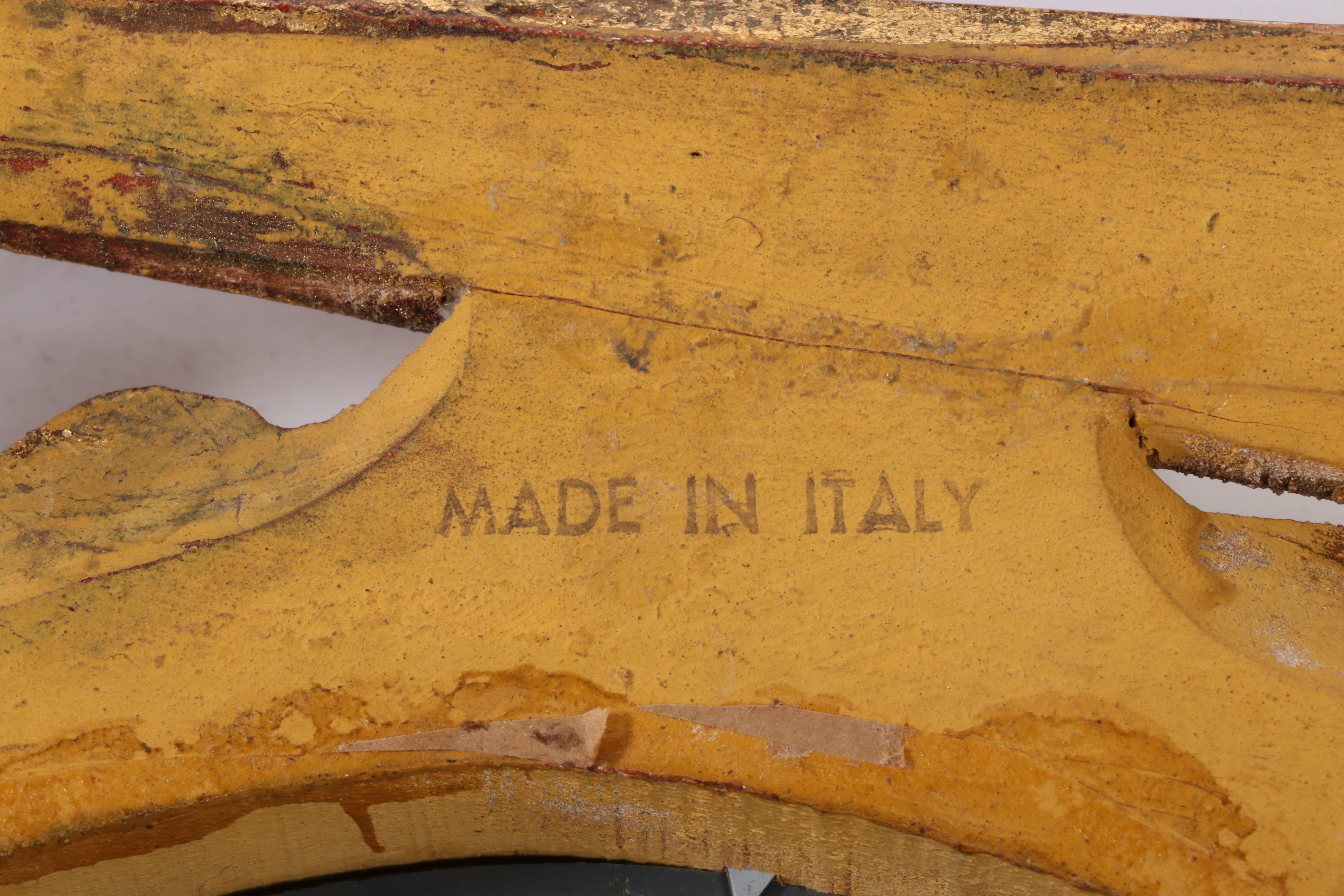 Italian Neoclassical Style Giltwood and Composition Mirror, Late 20th Century