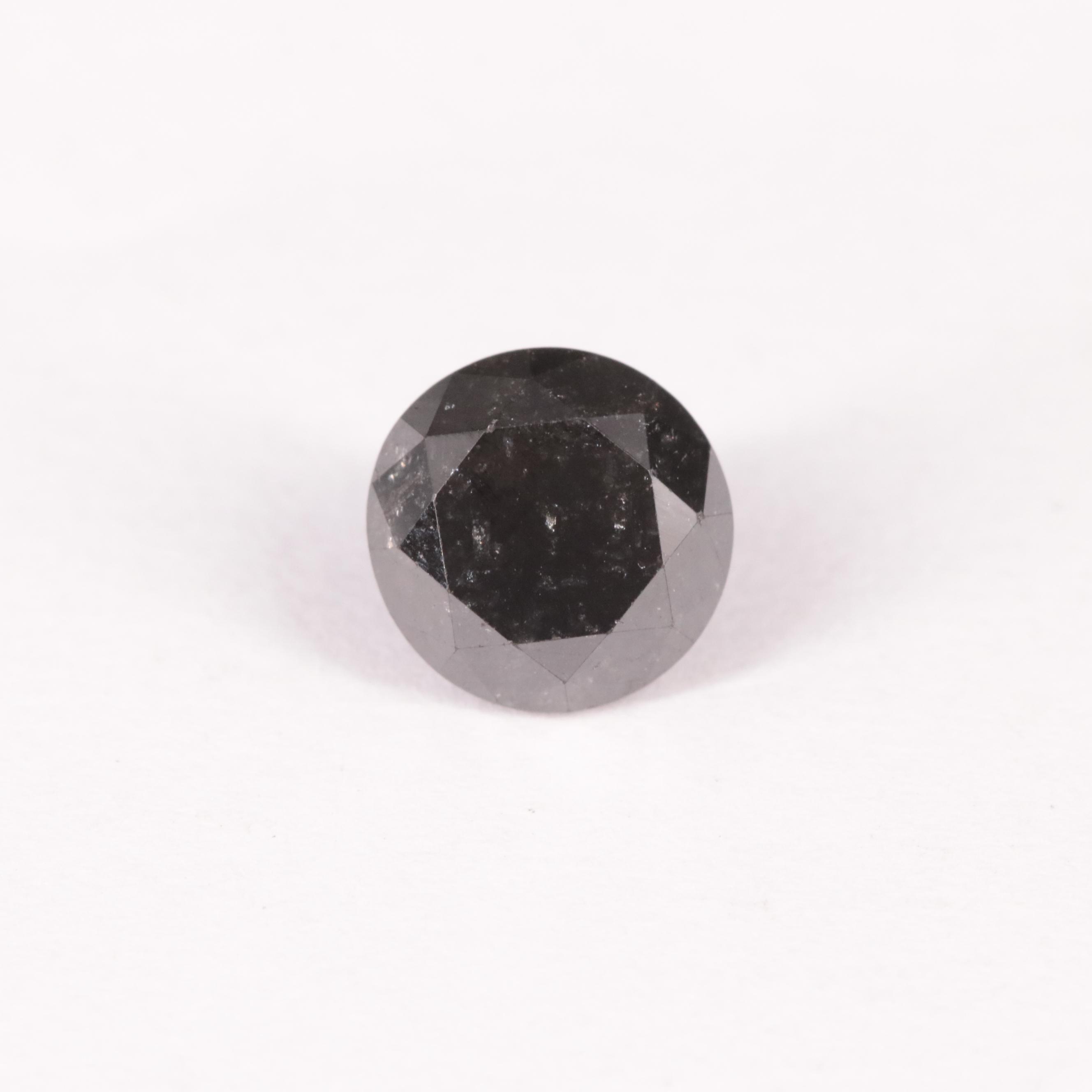 Loose 2.54 CT Black Diamond