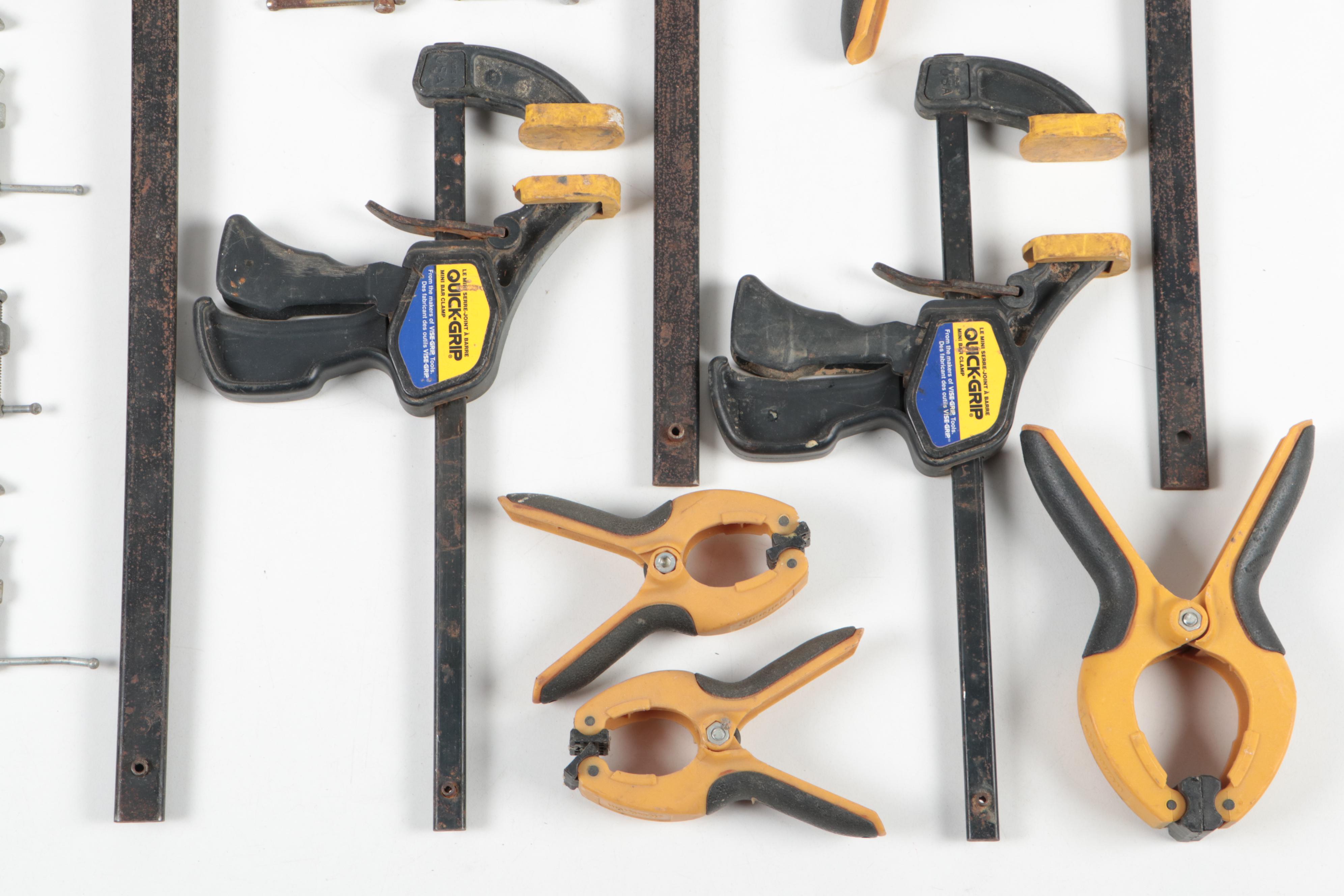 Quick-Grip Bar Clamps, Mini Bar Clamps, Drafting Tools and More