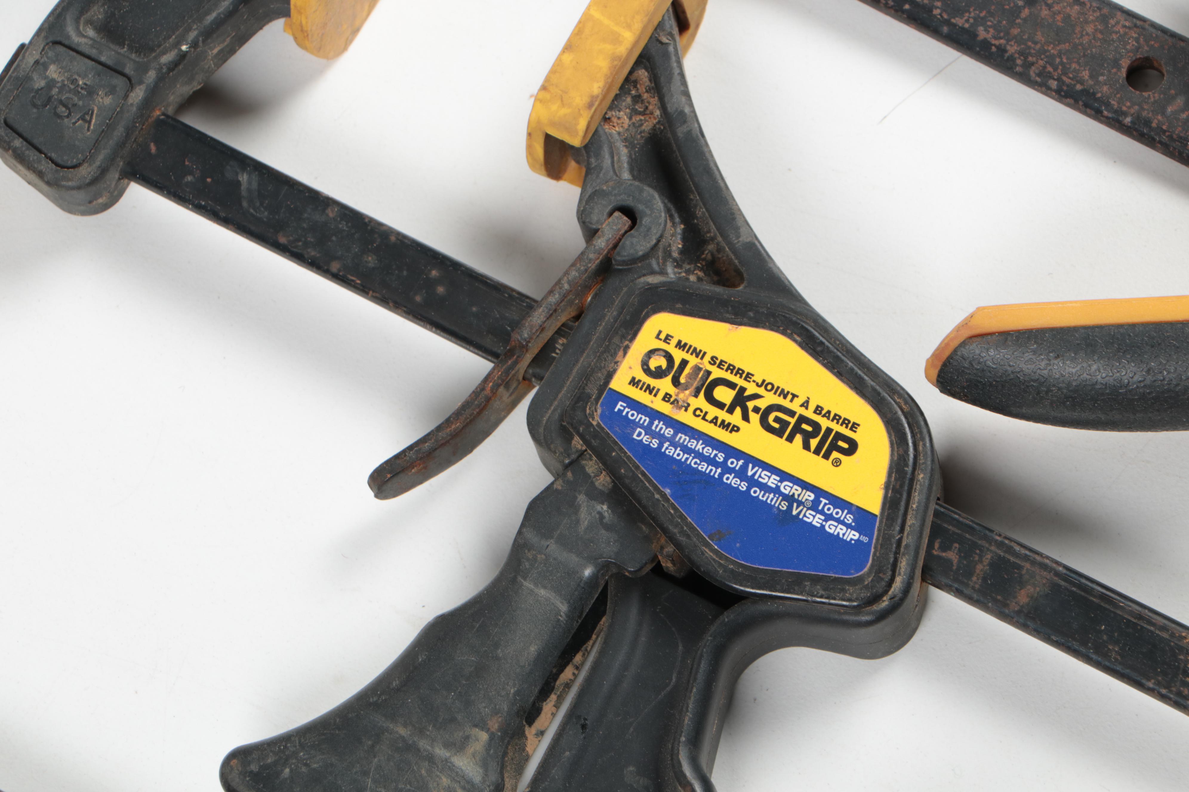 Quick-Grip Bar Clamps, Mini Bar Clamps, Drafting Tools and More