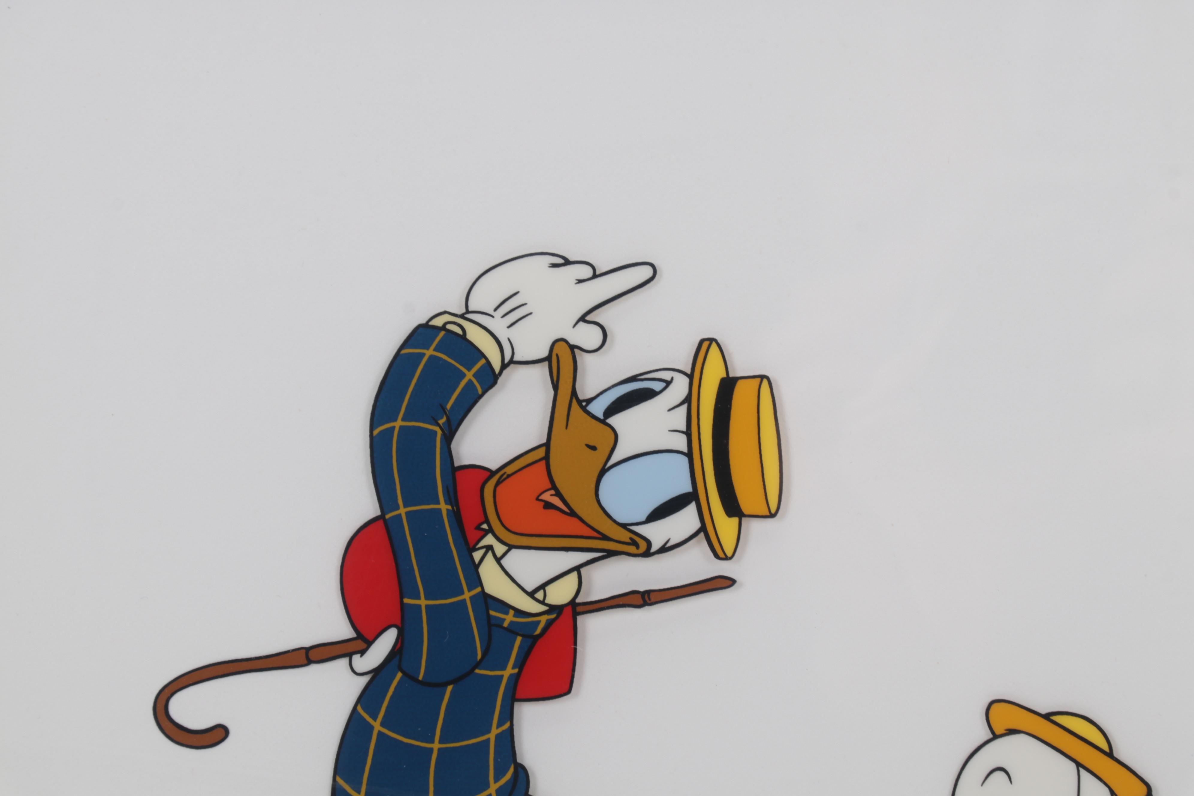 Walt Disney Company "Mr. Duck Steps Out" Animation Sericel, Circa 1990