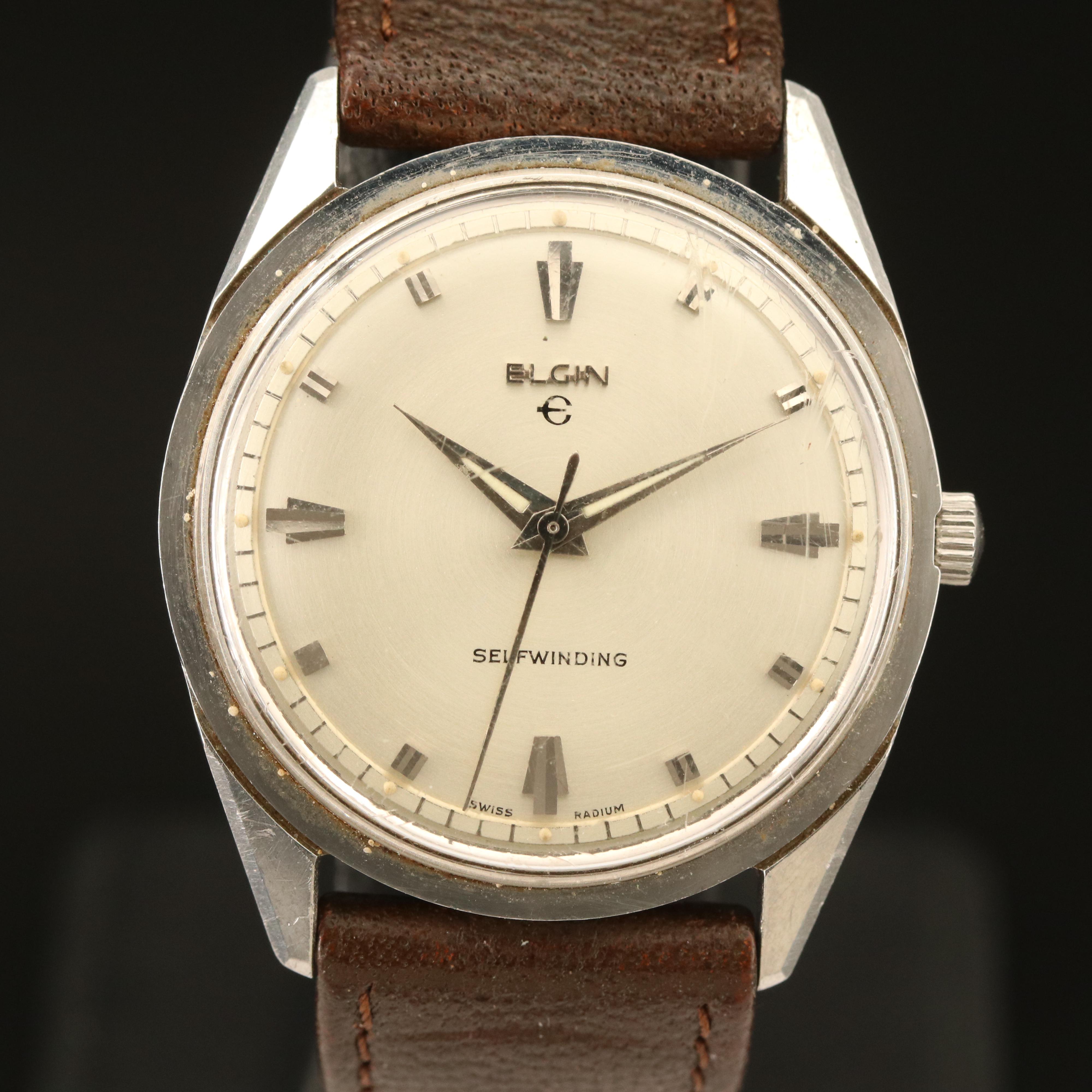 Elgin Self Winding Swiss Radium Watch