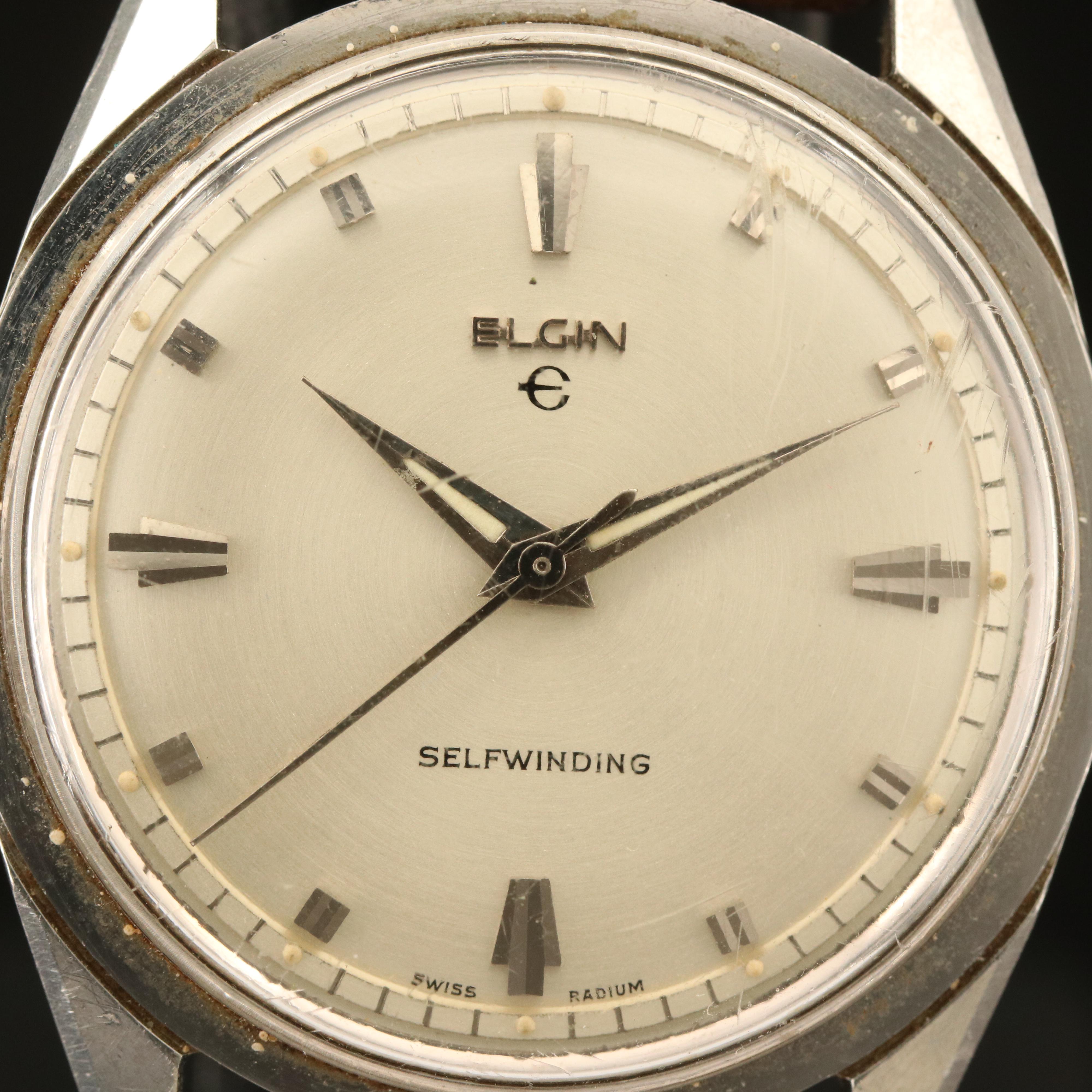 Elgin Self Winding Swiss Radium Watch