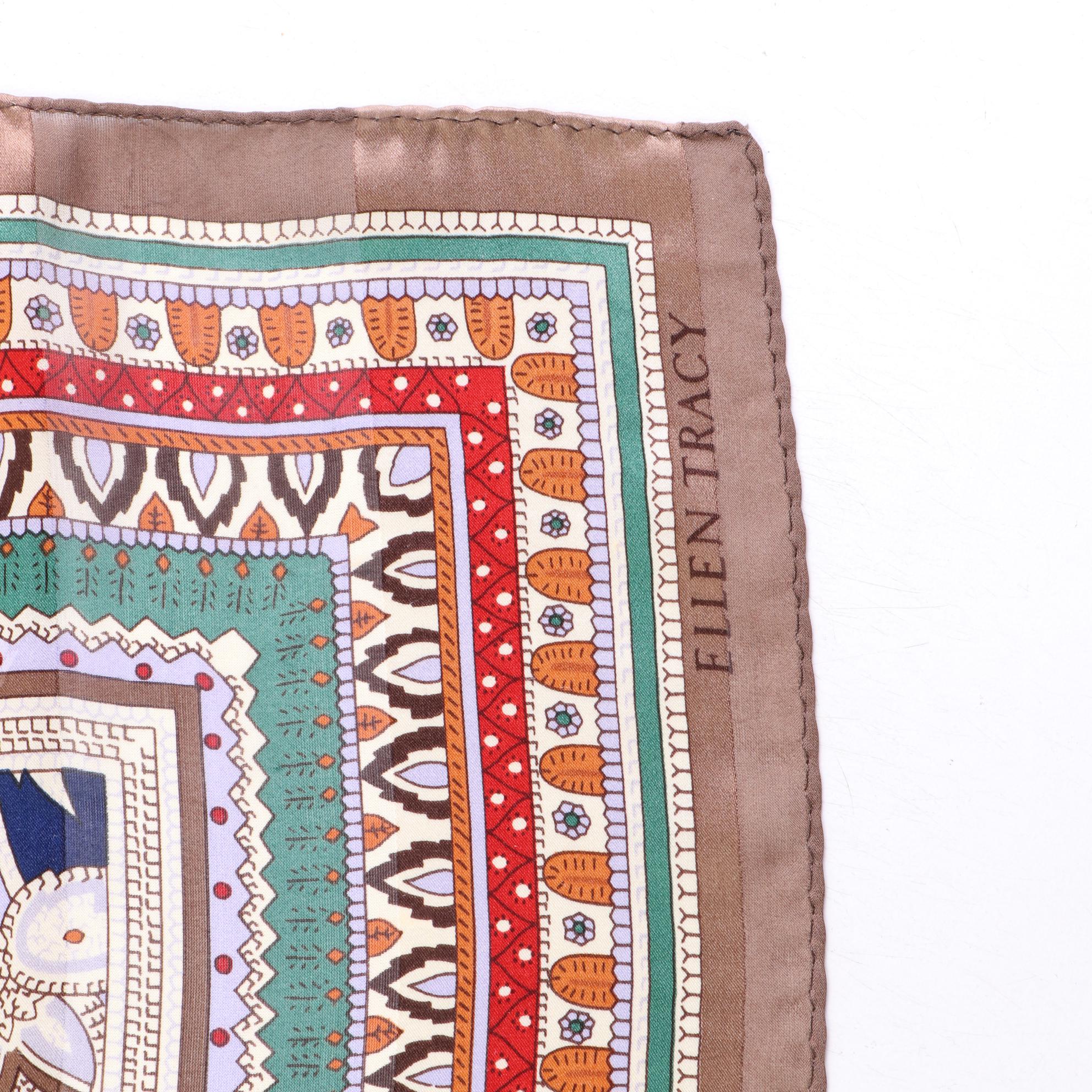 Assorted Handkerchiefs and Scarves by Ellen Tracy, Leonardi, and Others