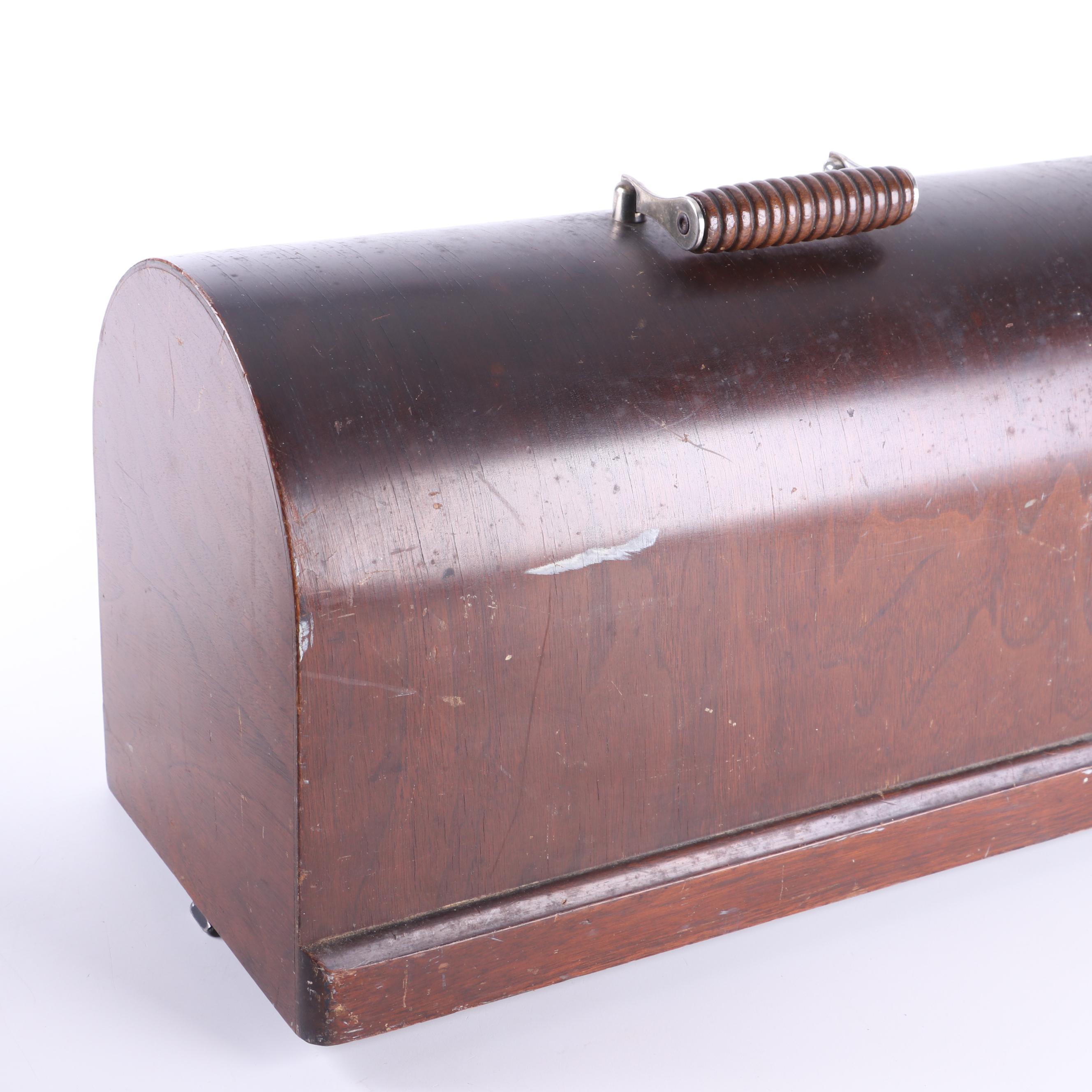 Singer Class 99 Electric Sewing Machine with Sewing Supply Box, Circa 1928