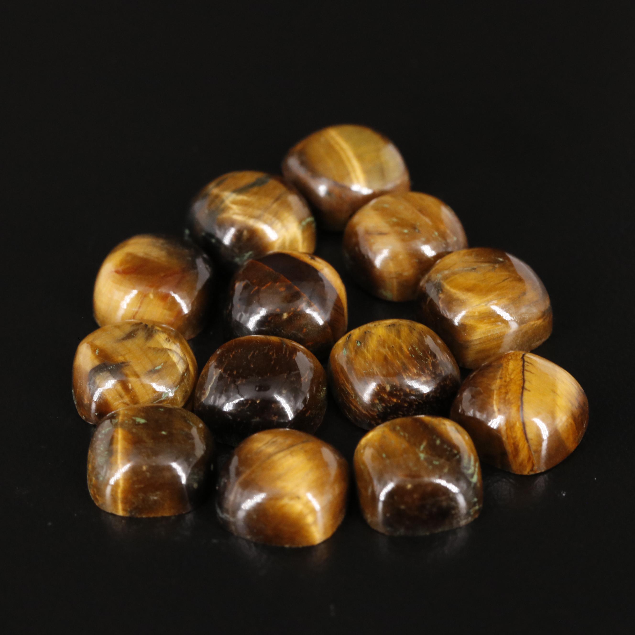 Loose 63.85 CTW Tiger's Eye