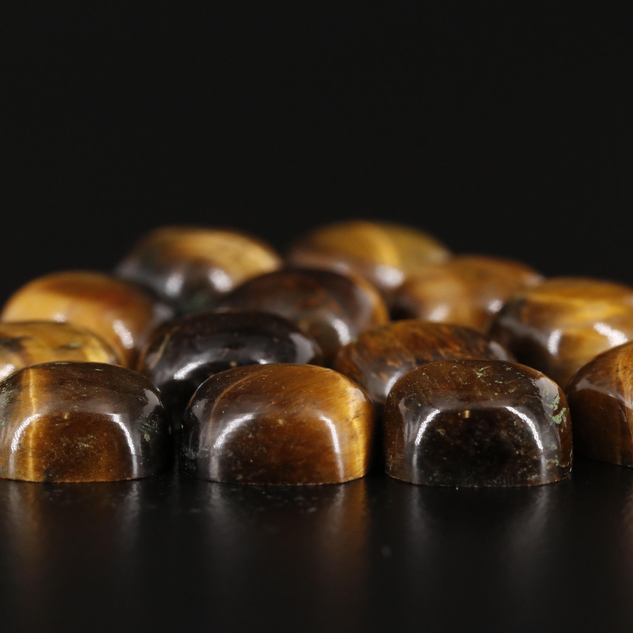 Loose 63.85 CTW Tiger's Eye