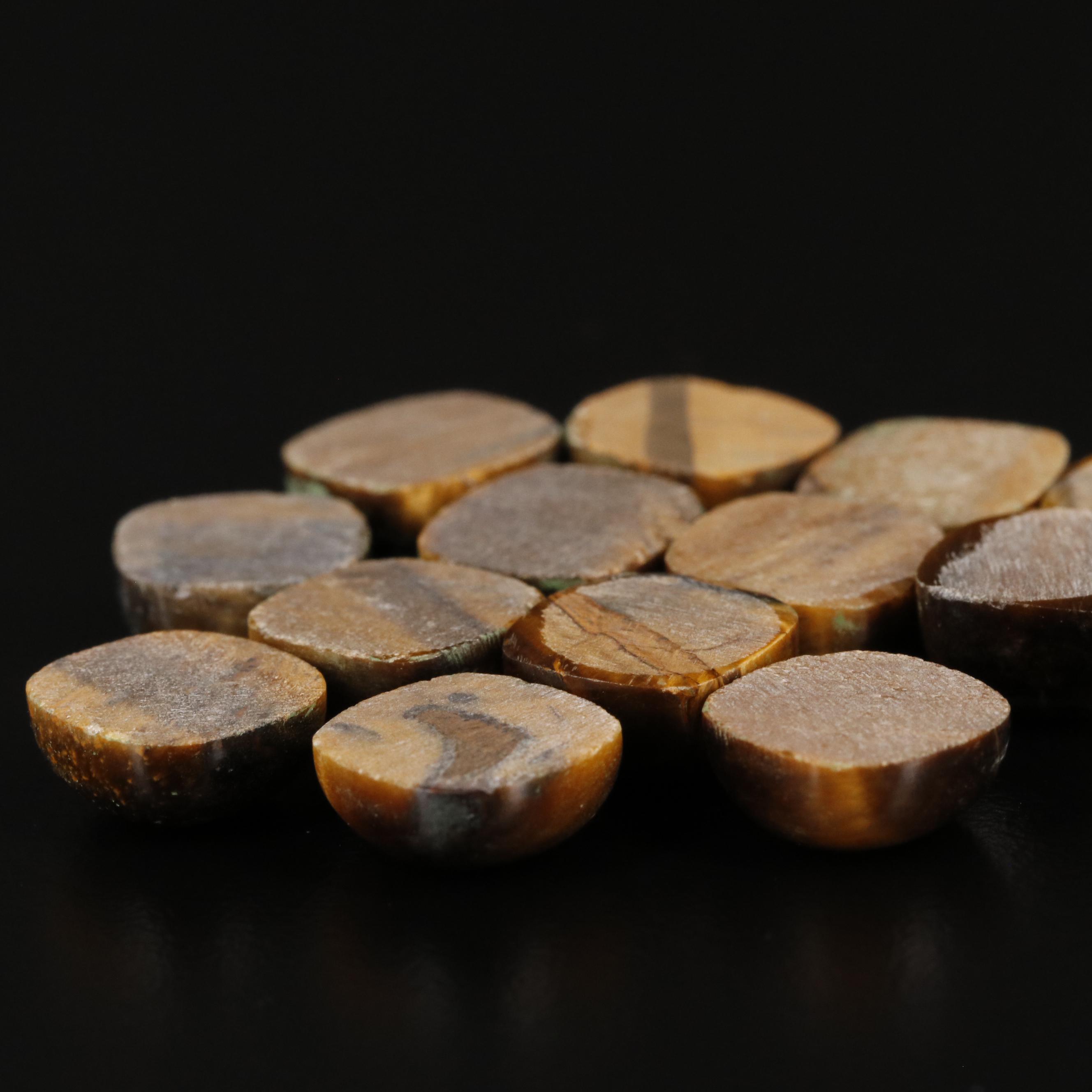 Loose 63.85 CTW Tiger's Eye