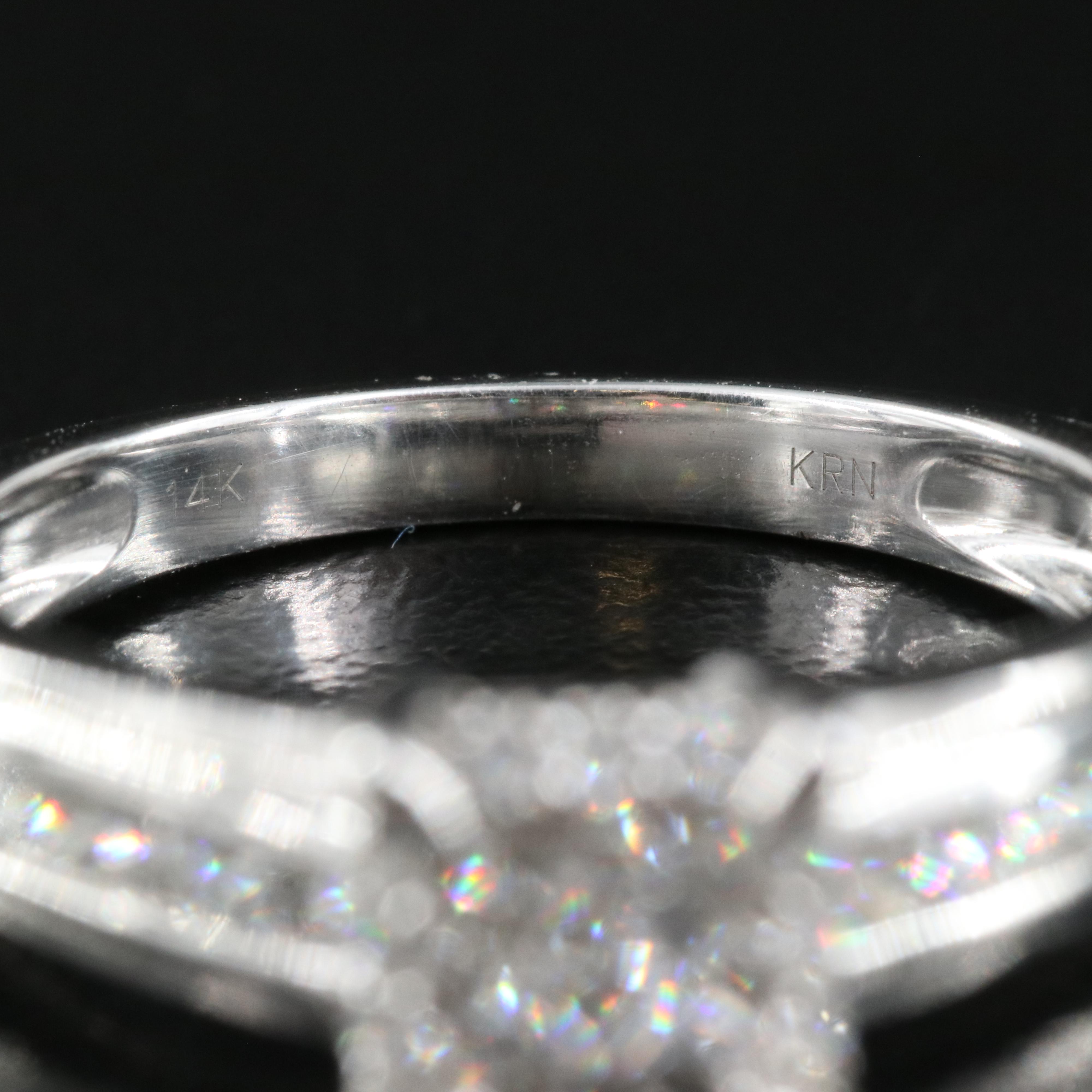 14K 0.53 CTW Diamond Ring